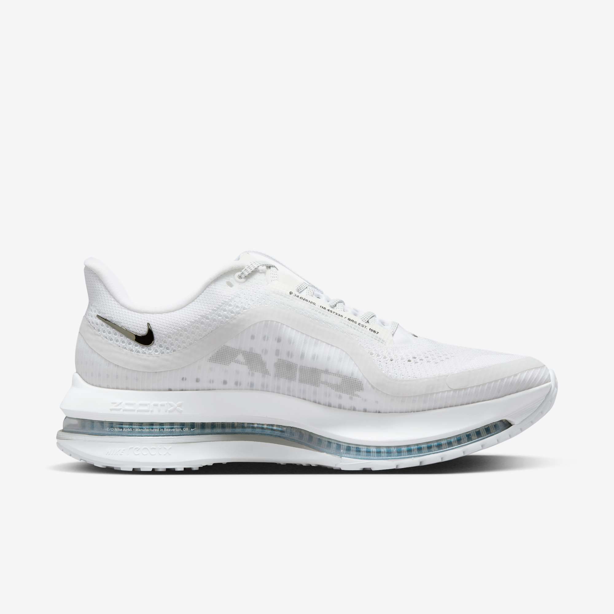Nike Pegasus Premium - White / Metallic Silver