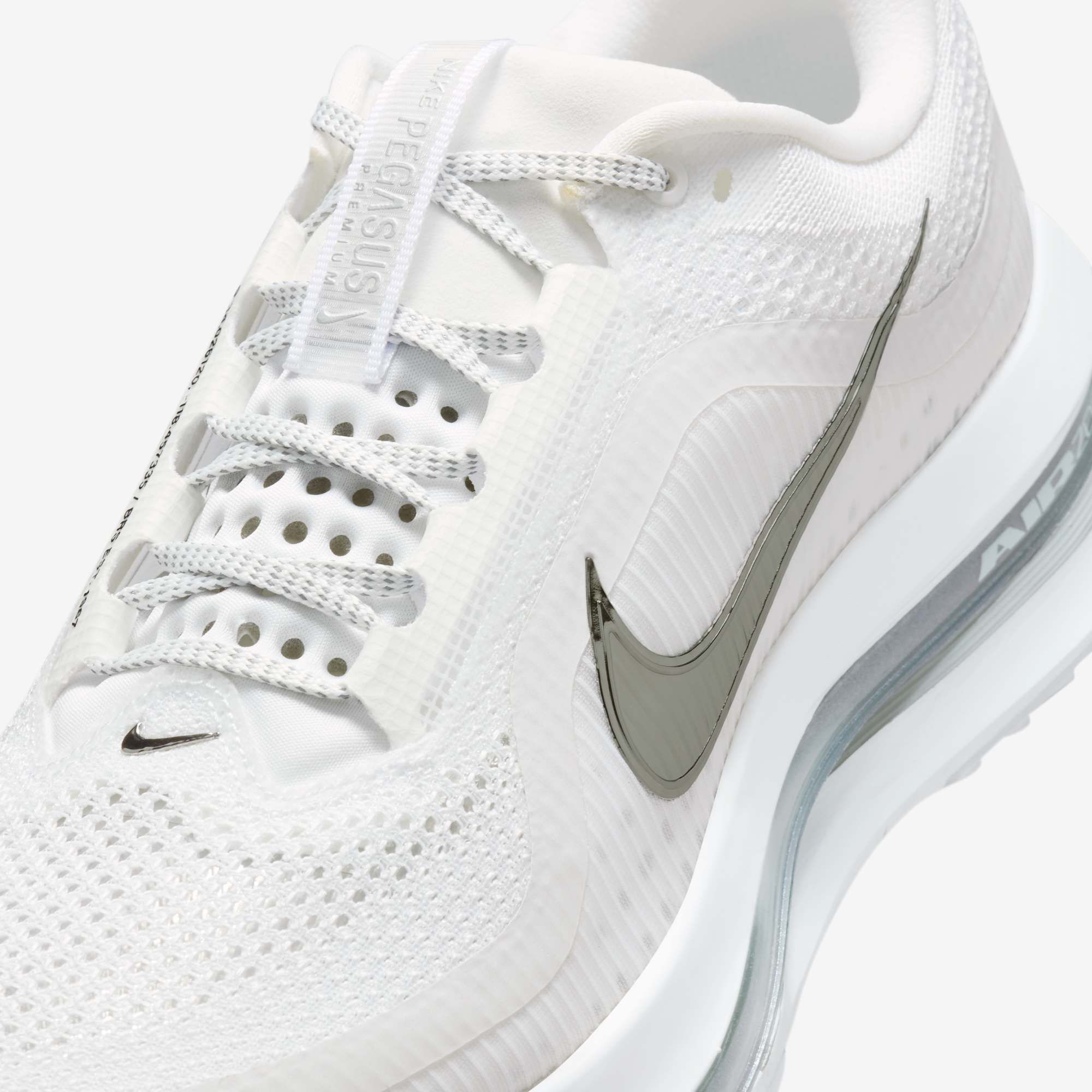 Nike Pegasus Premium - White / Metallic Silver
