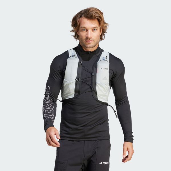  adidas Terrex 5-Liter AEROREADY Trail Running Vest - Wonder Silver 