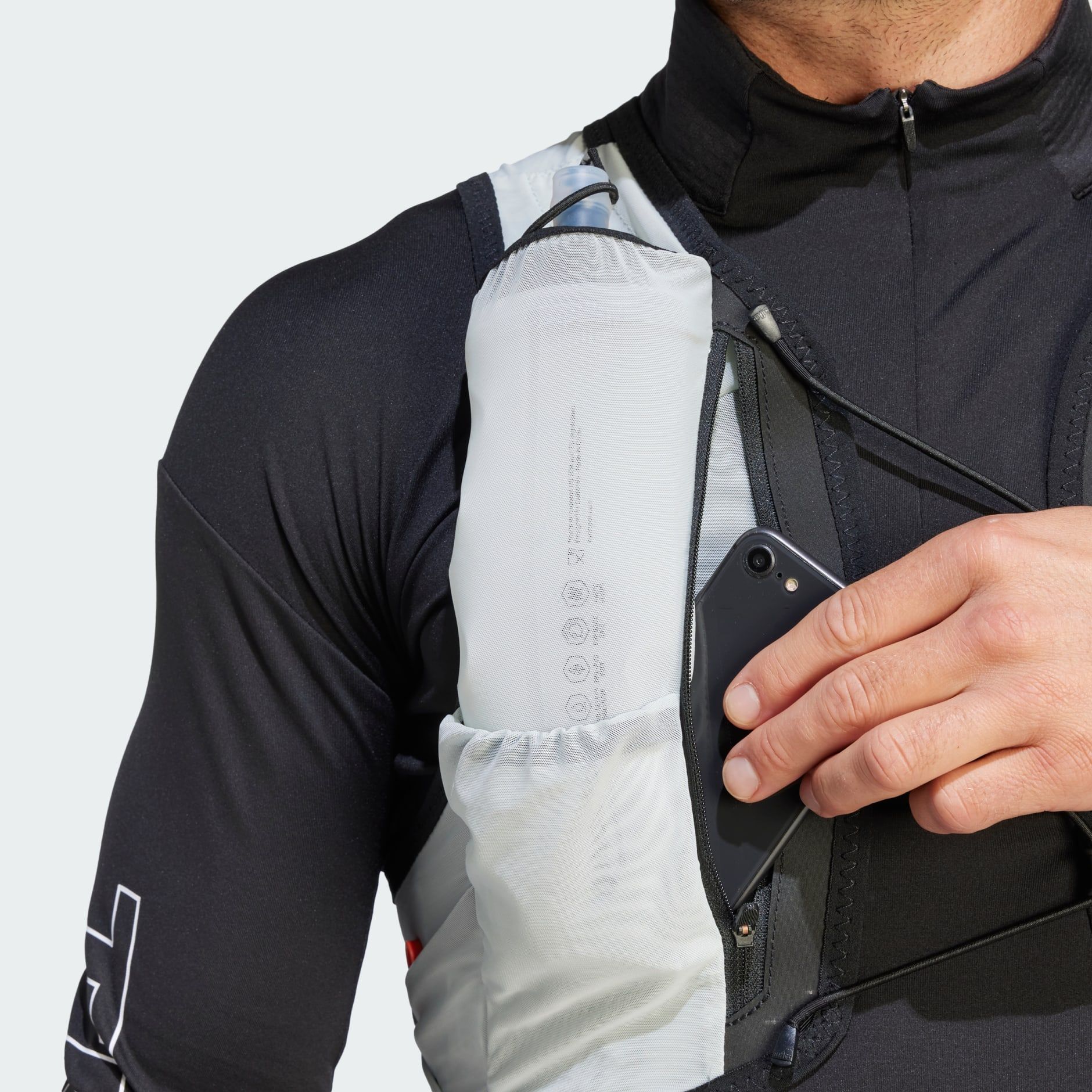 adidas Terrex 5-Liter AEROREADY Trail Running Vest - Wonder Silver