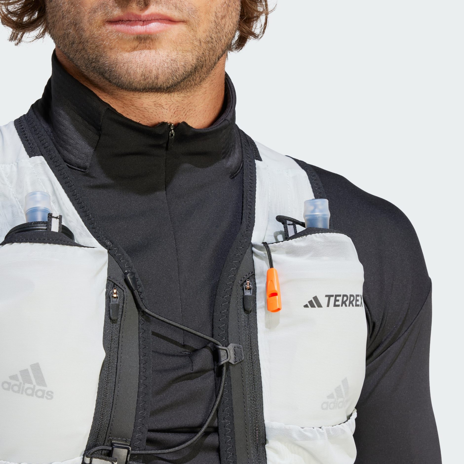  adidas Terrex 5-Liter AEROREADY Trail Running Vest - Wonder Silver 