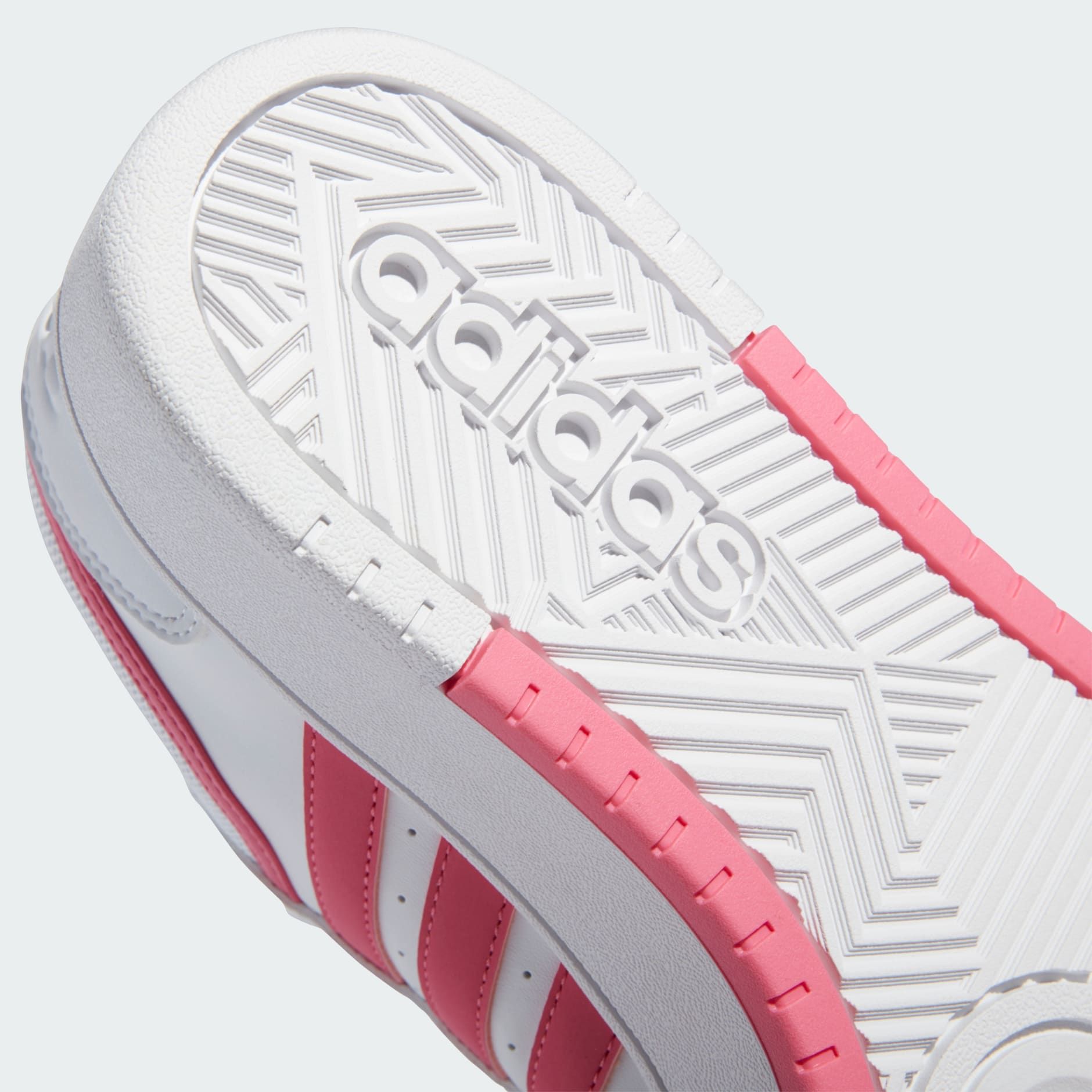  adidas Hoops 3.0 Bold - White / Pink Fusion 