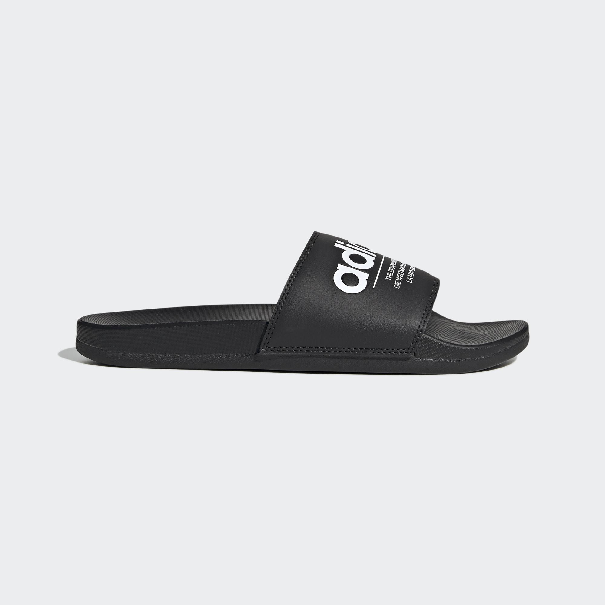 adidas Adilette Comfort Slides - Black