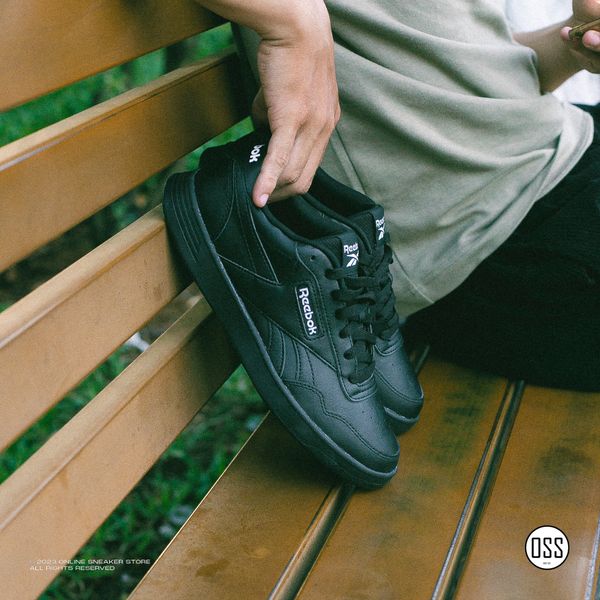  Reebok Court Advance - Triple Black / White 