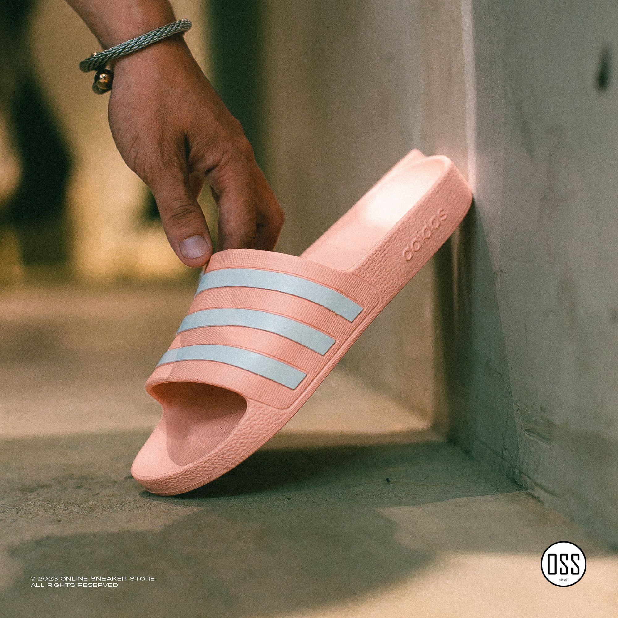  adidas Adilette Aqua - Vapour Pink 