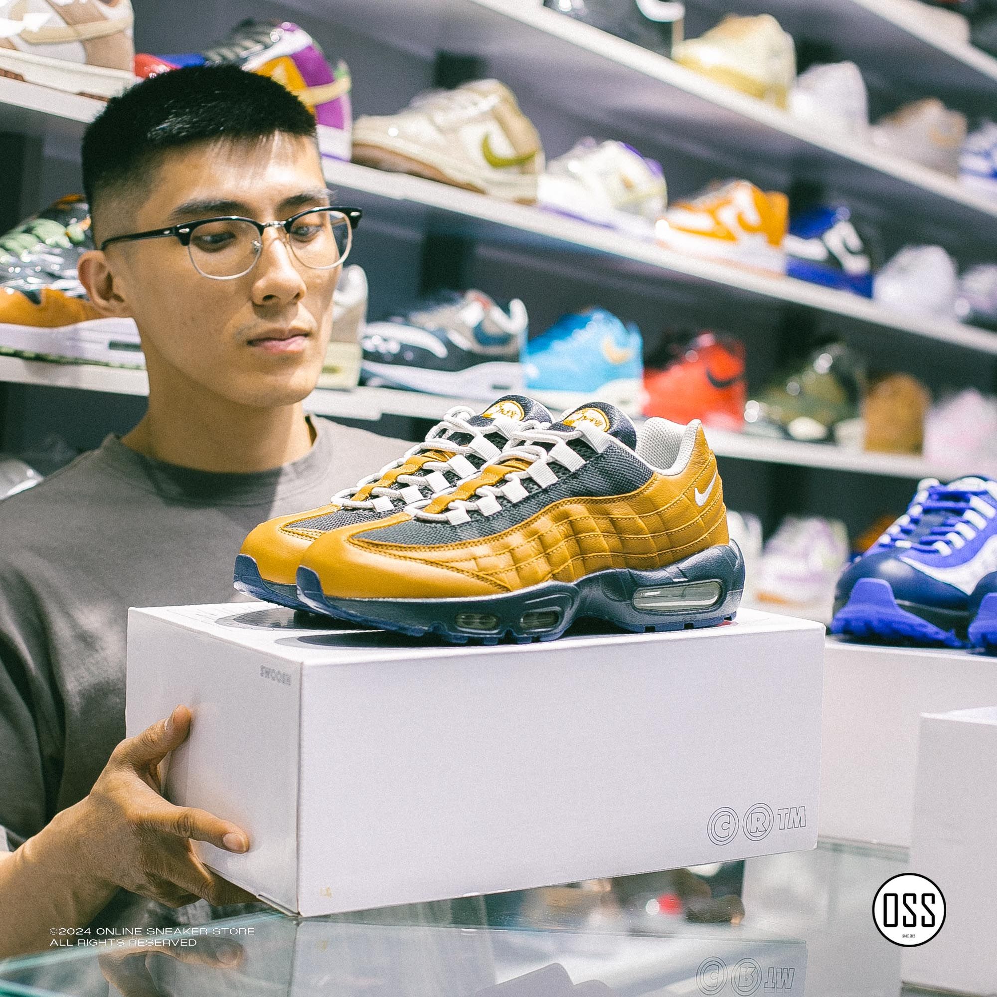Nike Air Max 95 By You - Brown / Black