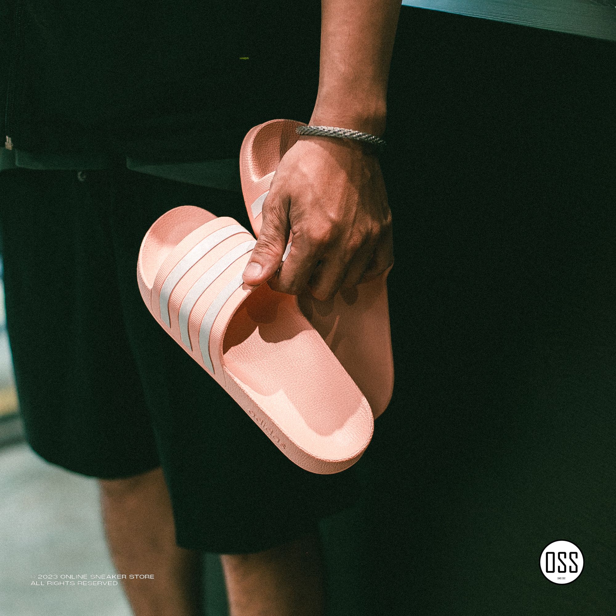  adidas Adilette Aqua - Vapour Pink 