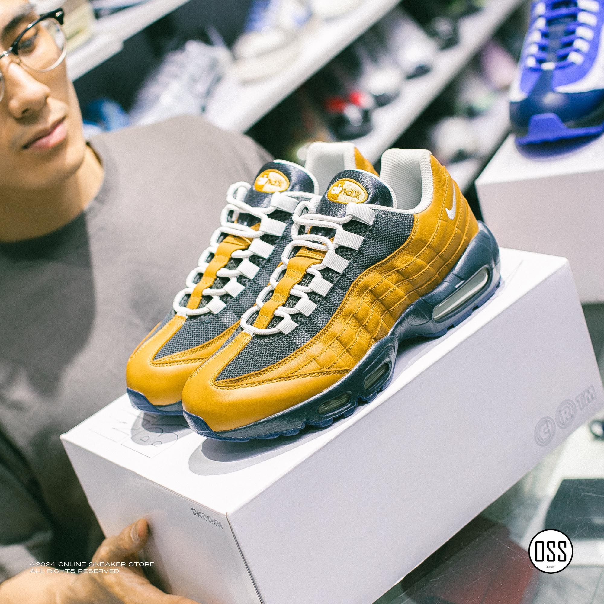  Nike Air Max 95 By You - Brown / Black 