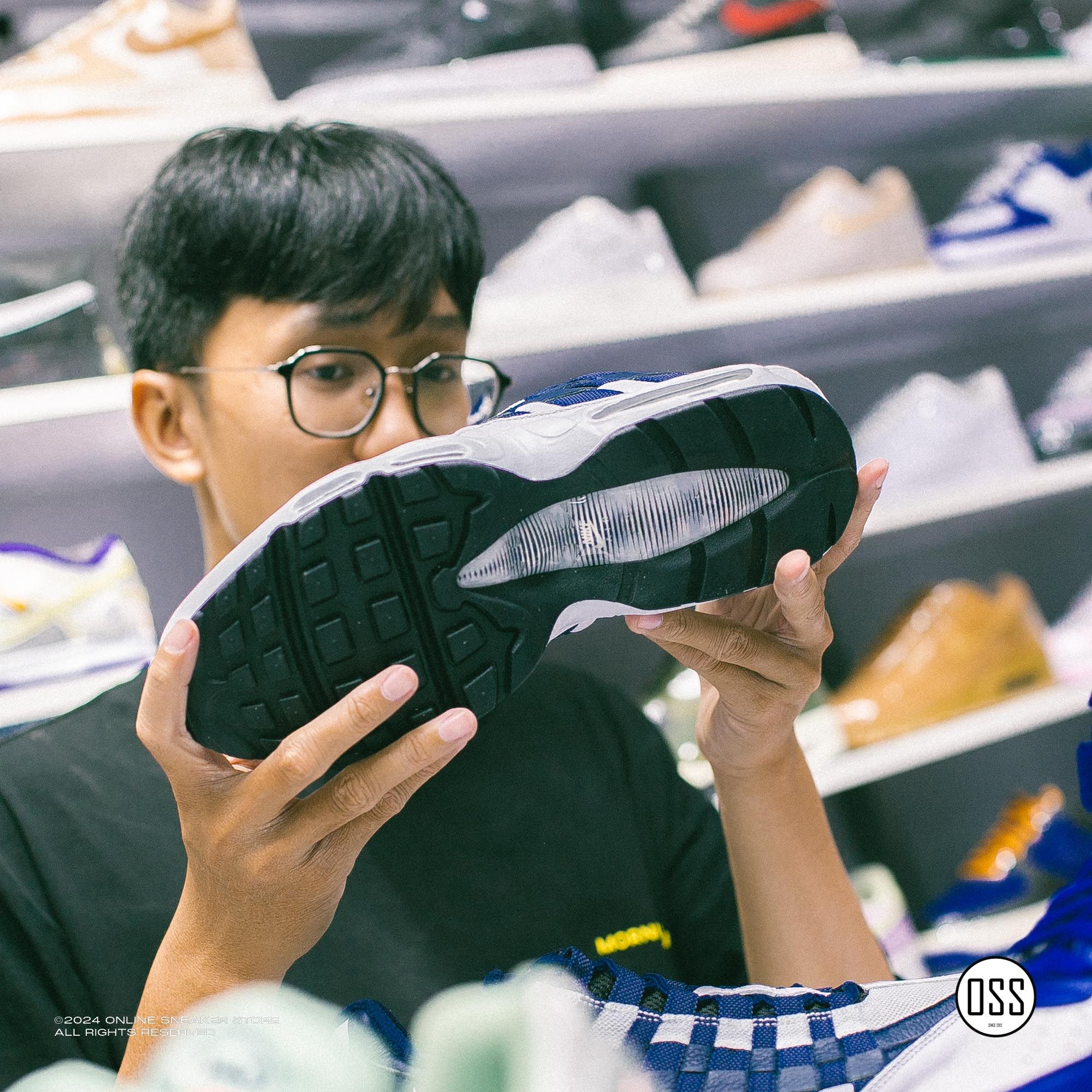 Nike Air Max 95 By You - White / Navy