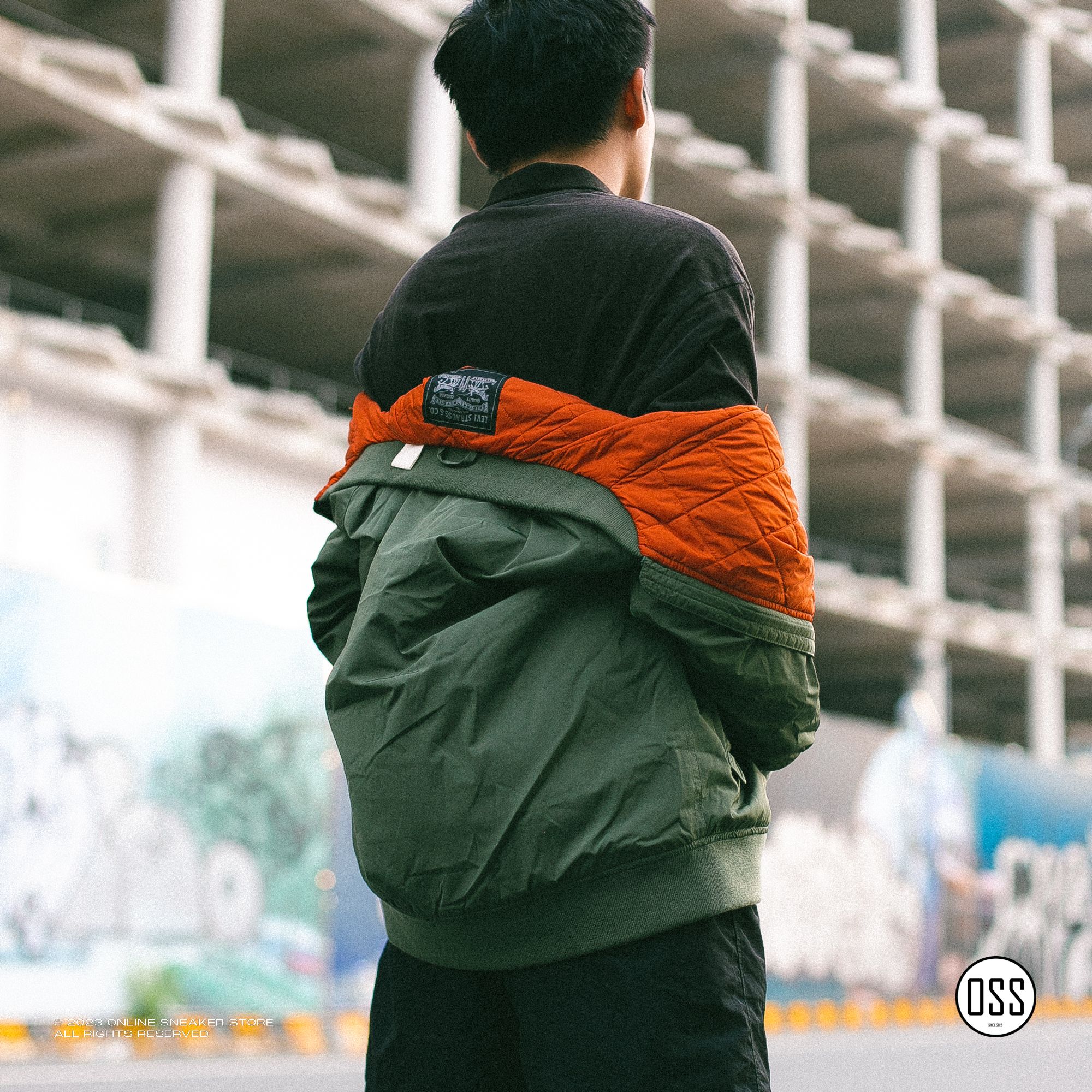 Levi's Filbert Flight Jacket - Green