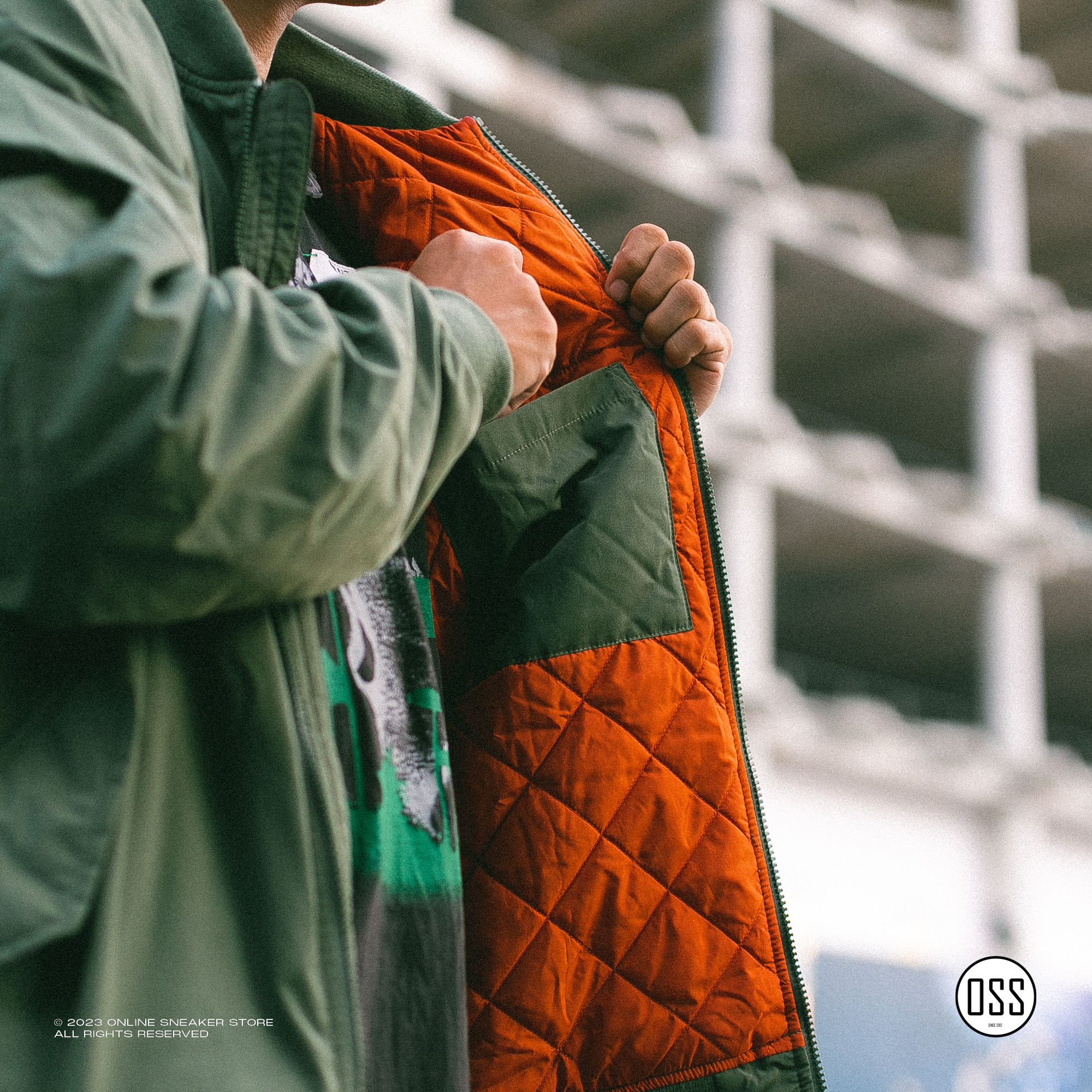 Levi's Filbert Flight Jacket - Green