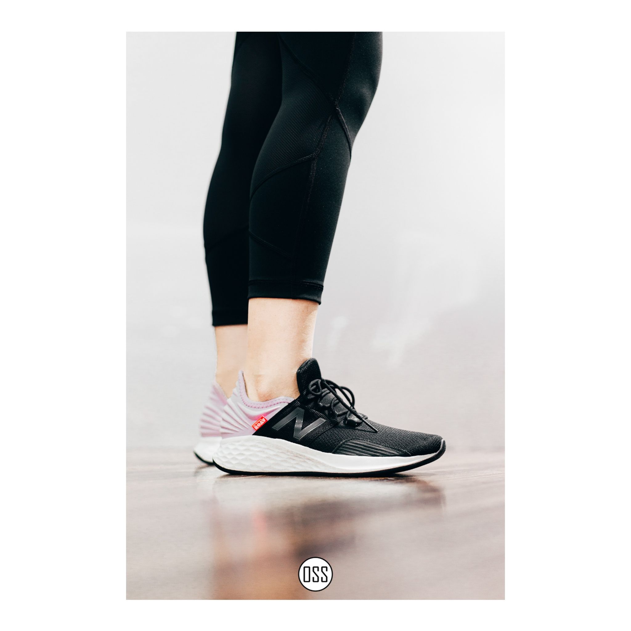 New Balance Fresh Foam ROAV - Black/Purple