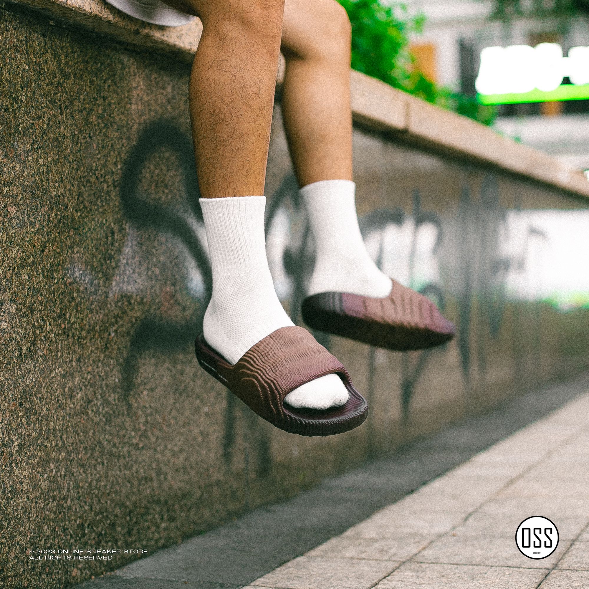 adidas Adilette 22 - Preloved Brown / Shadow Brown