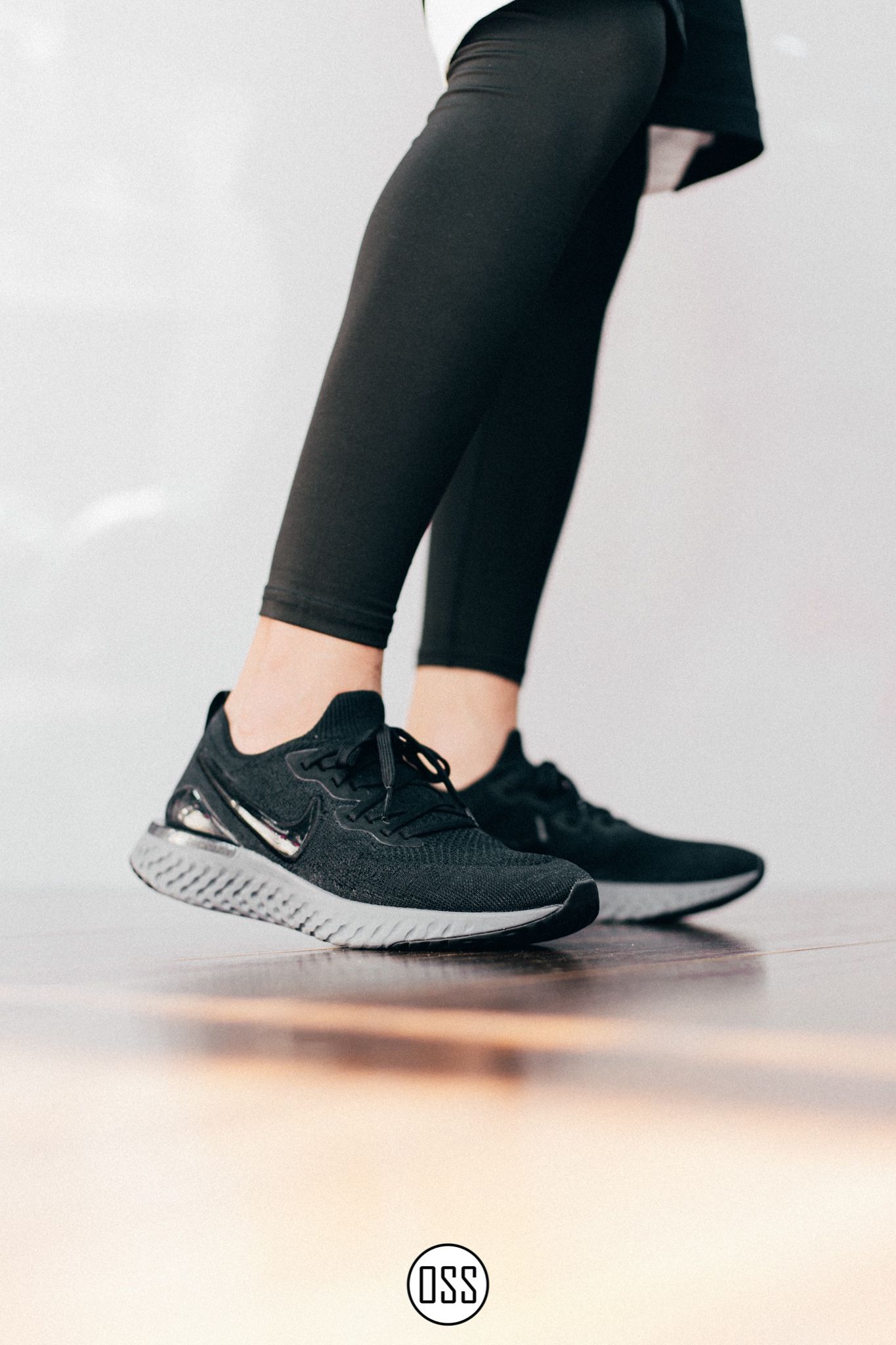 Nike Epic React Flyknit 2 'Black/Gunsmoke'