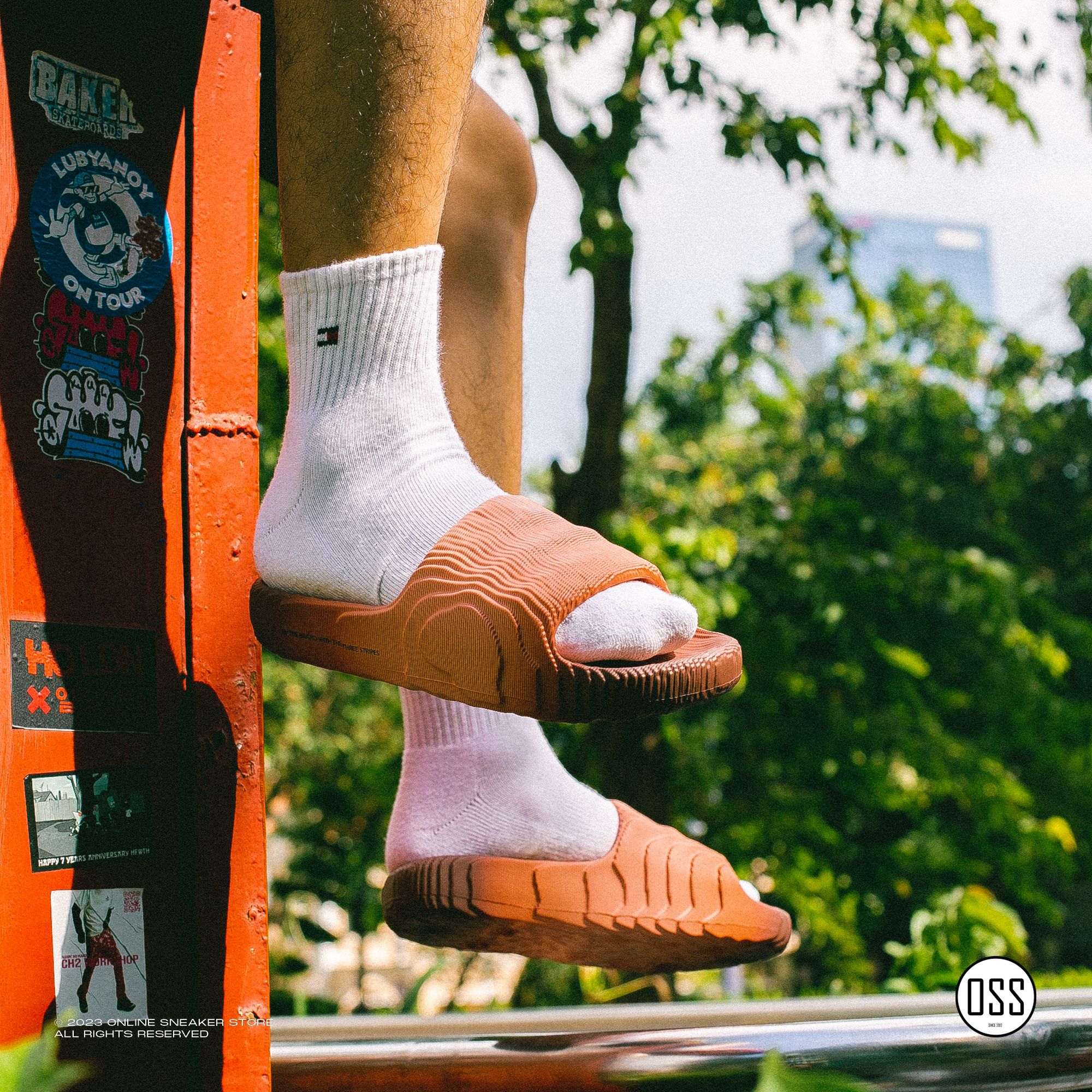 adidas Adilette 22 - Wonder Clay / Wild Sepia
