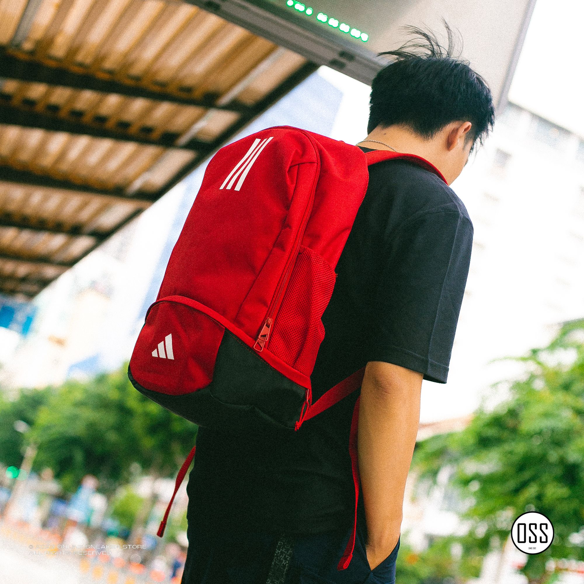  adidas Tiro 23 League Backpack - Red 