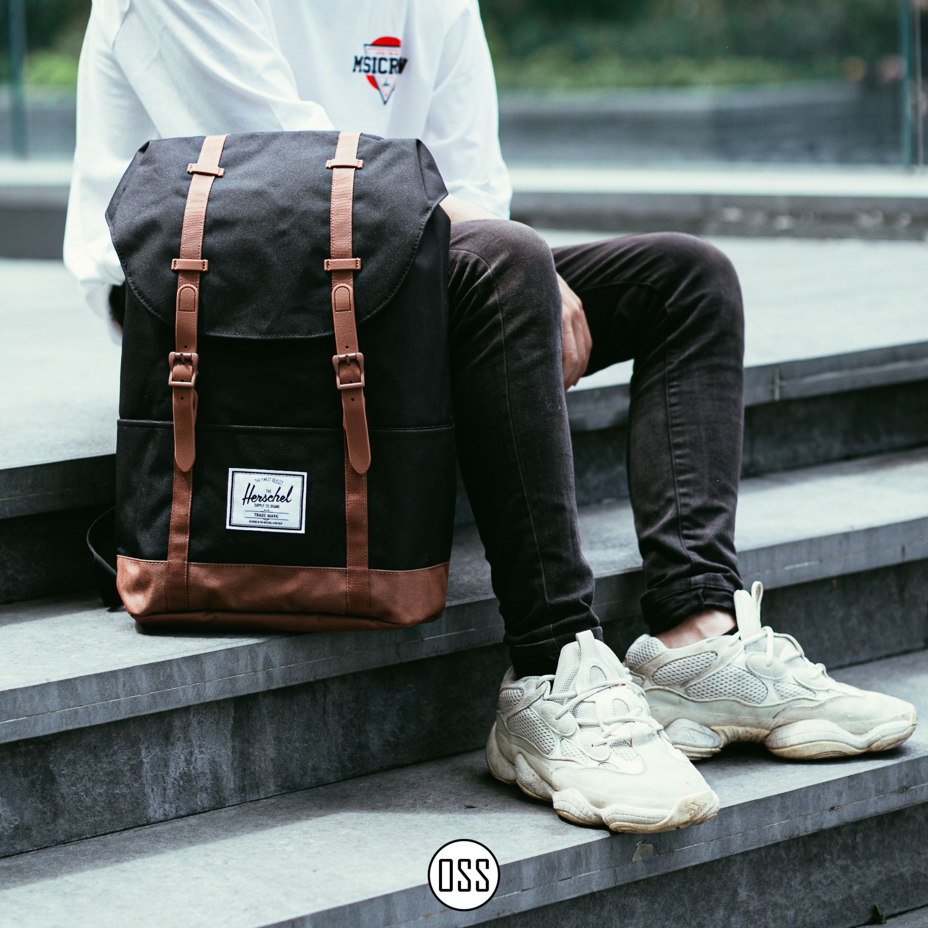 Herschel Retreat Backpack Eco Edition - Black
