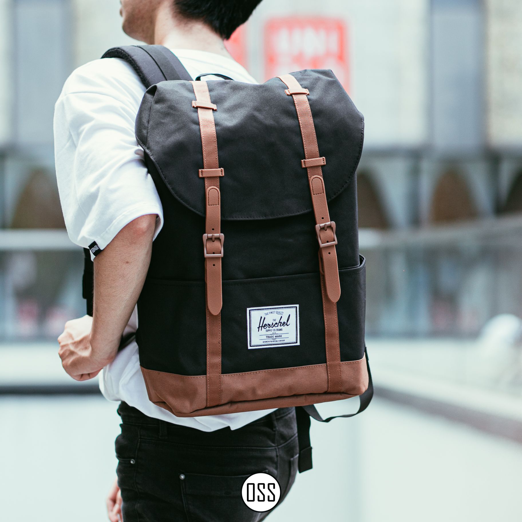 Herschel Retreat Backpack Eco Edition - Black