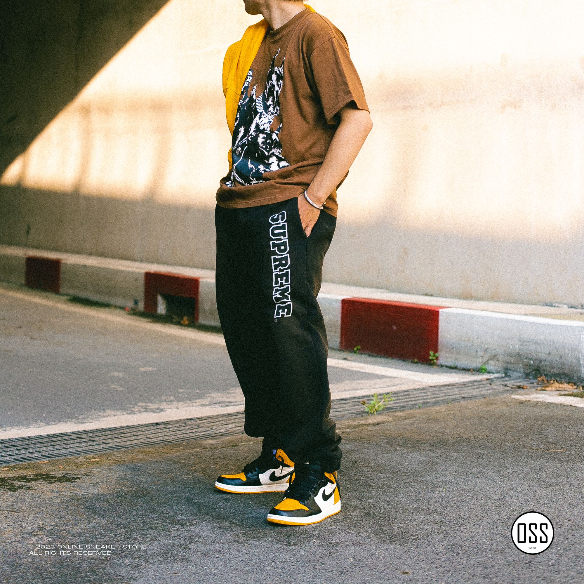 Supreme Patchwork Sweatpant (FW20) - Black