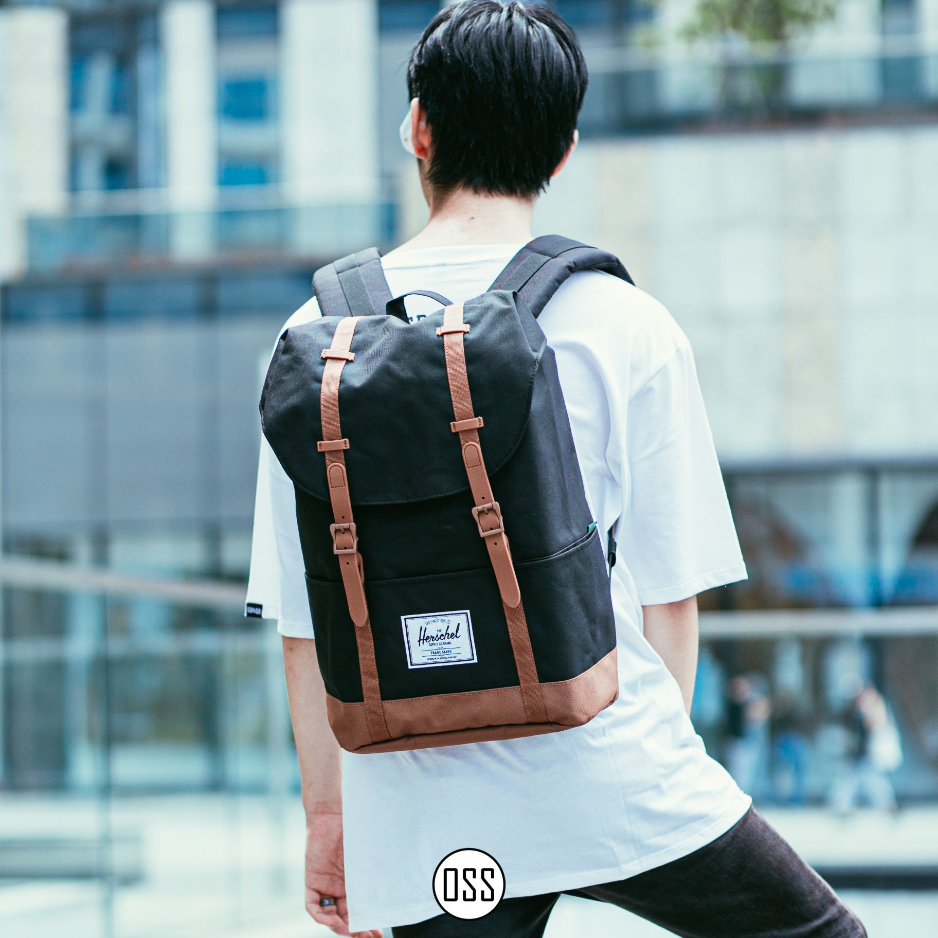 Herschel Retreat Backpack Eco Edition - Black