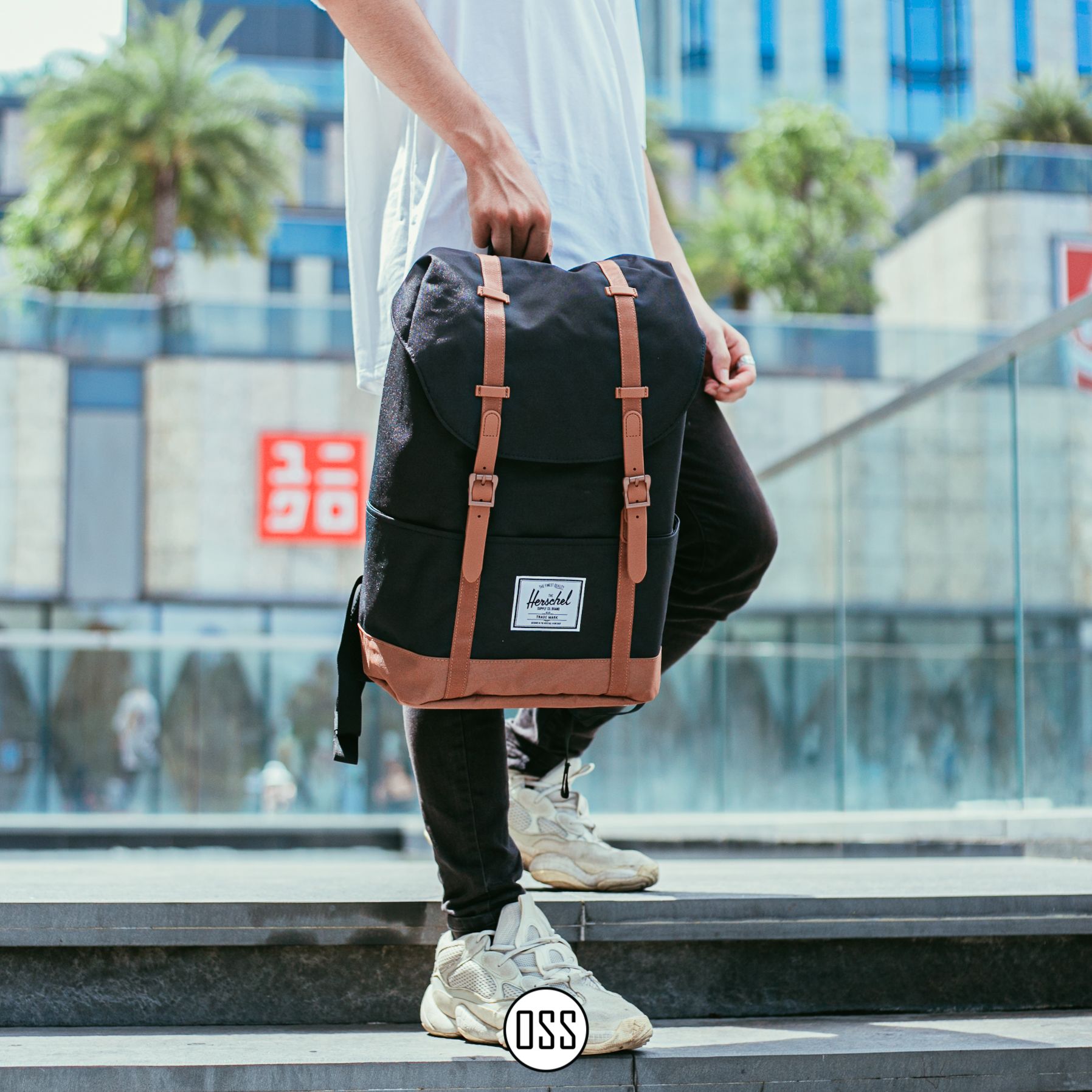 Herschel Retreat Backpack Eco Edition - Black