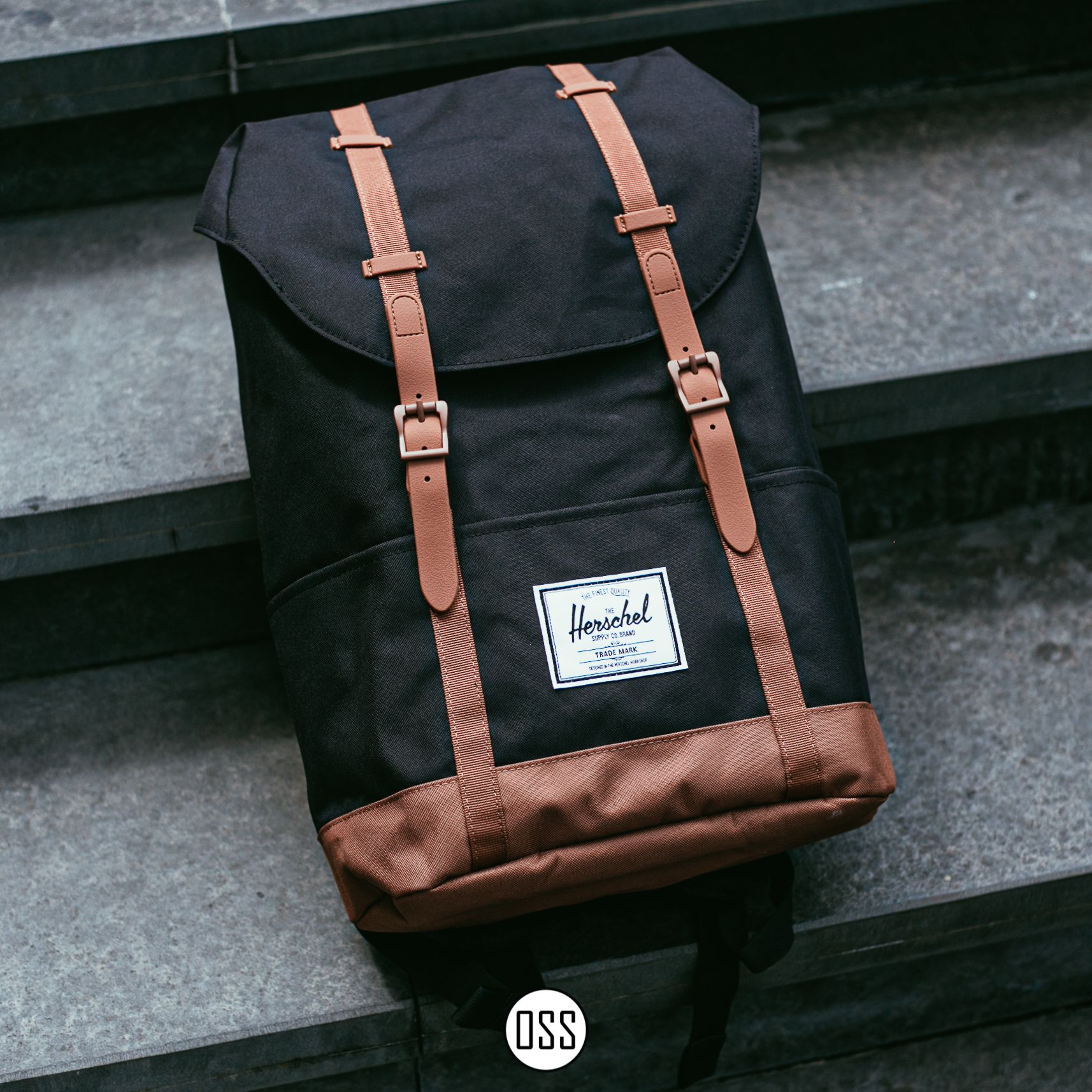 Herschel Retreat Backpack Eco Edition - Black