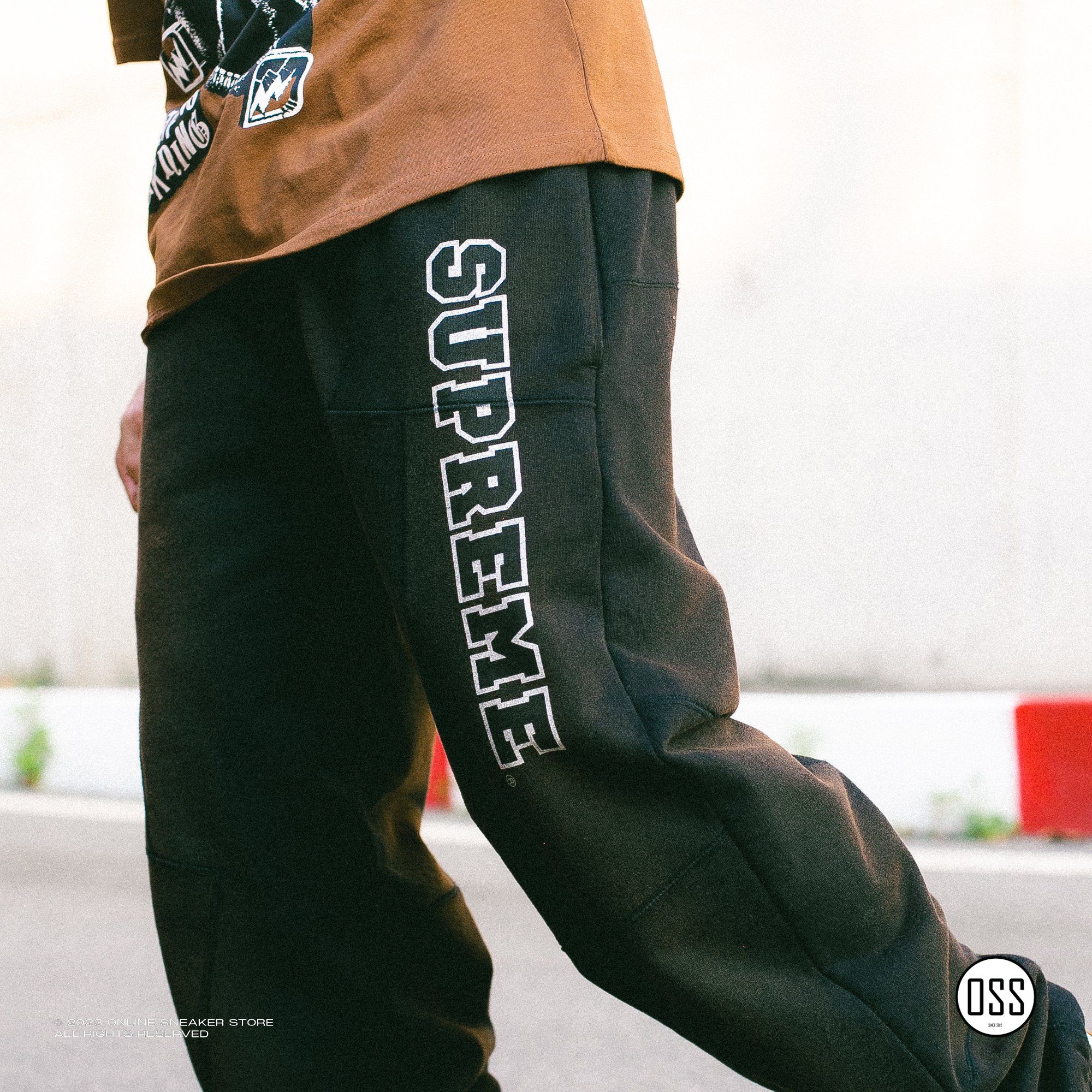 Supreme Patchwork Sweatpant (FW20) - Black