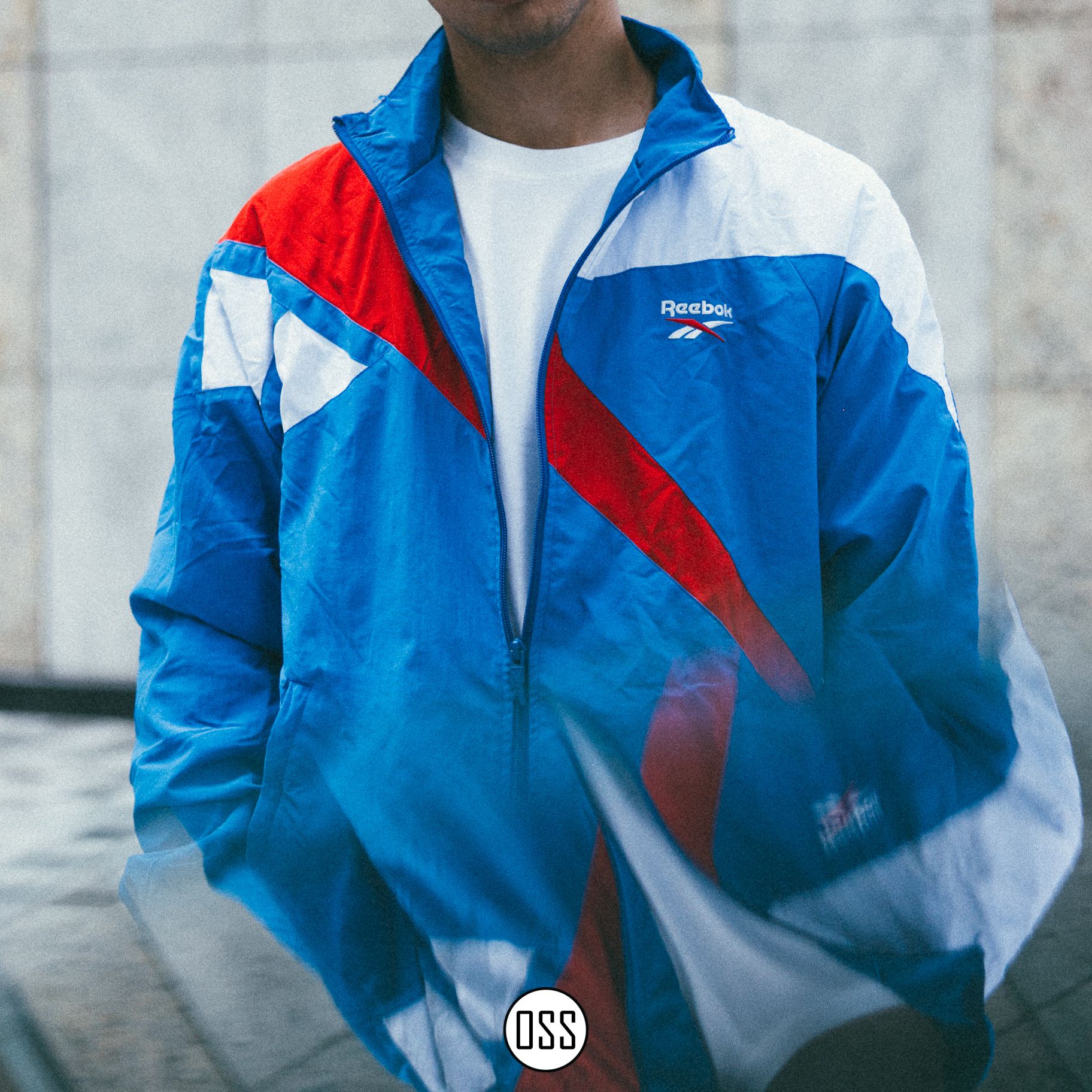  Reebok Classics Vector Track Jacket - Blue 