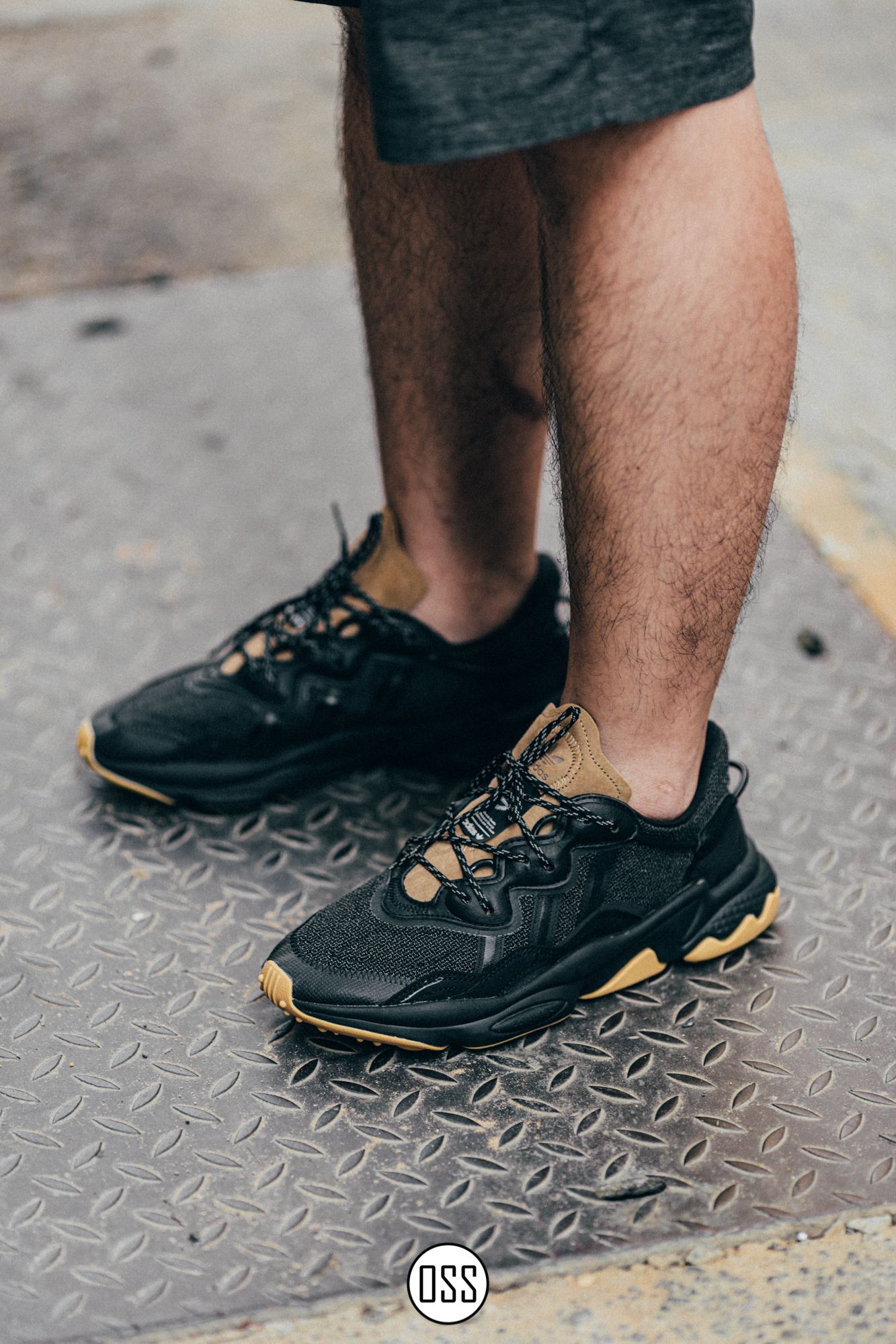 adidas Ozweego 'Black/Gum'