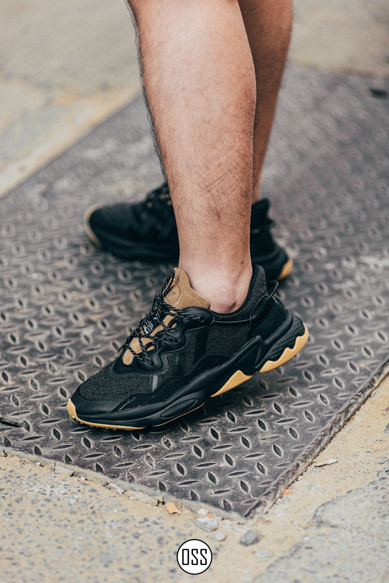 adidas Ozweego 'Black/Gum'