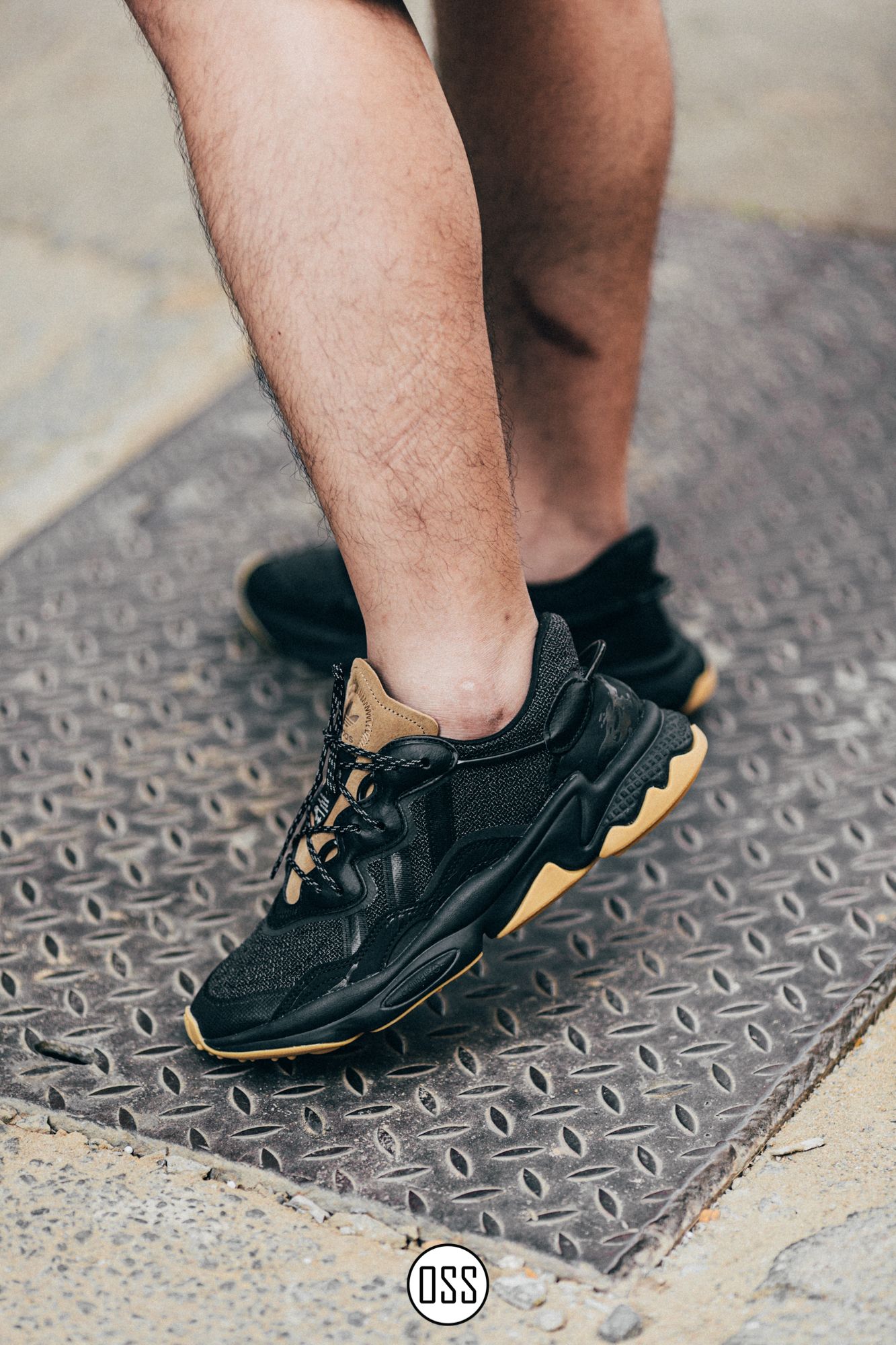 adidas Ozweego 'Black/Gum'