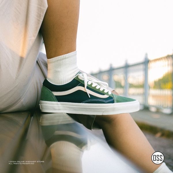  Vans Old Skool - Dark Green 