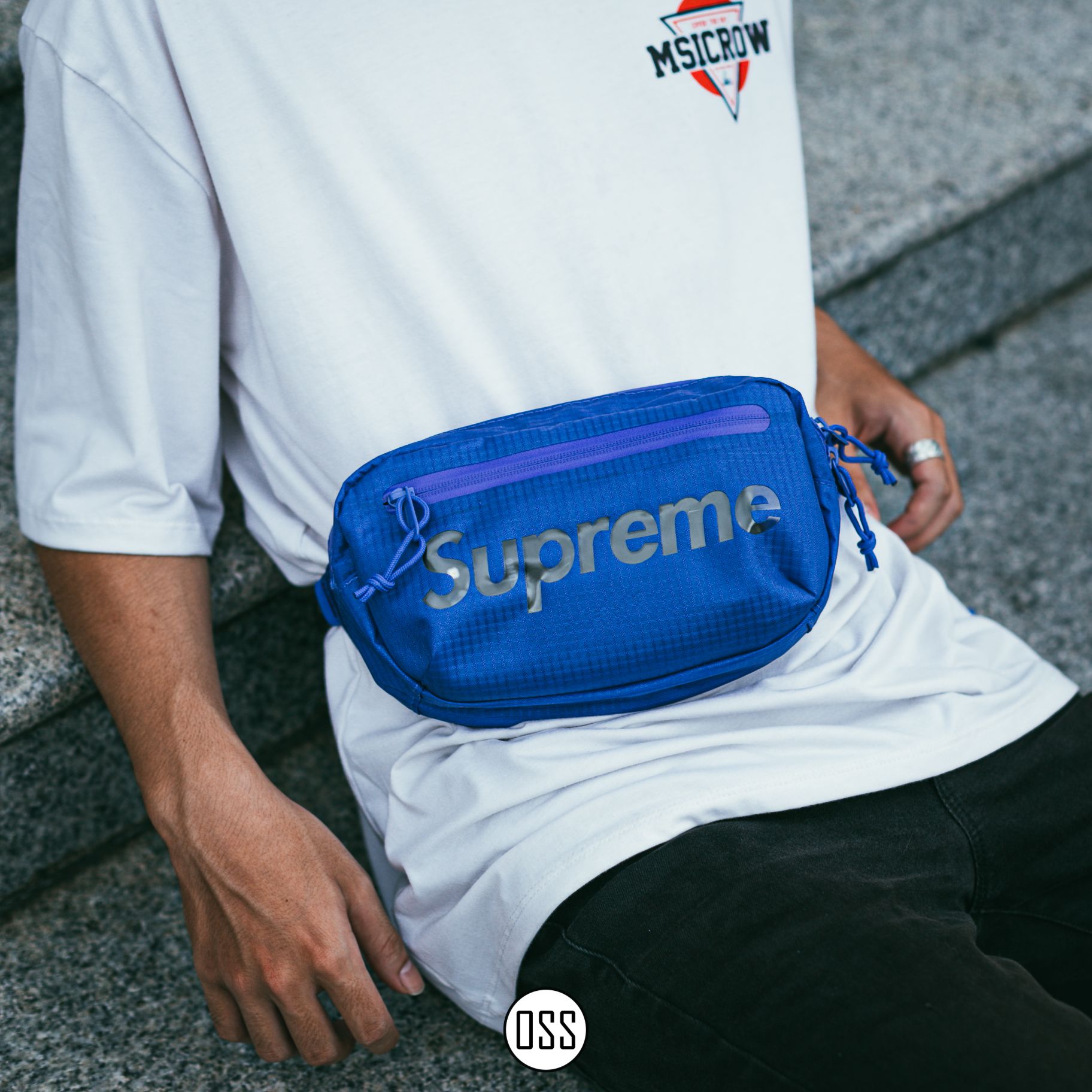 Supreme Waist Bag SS21 - Blue