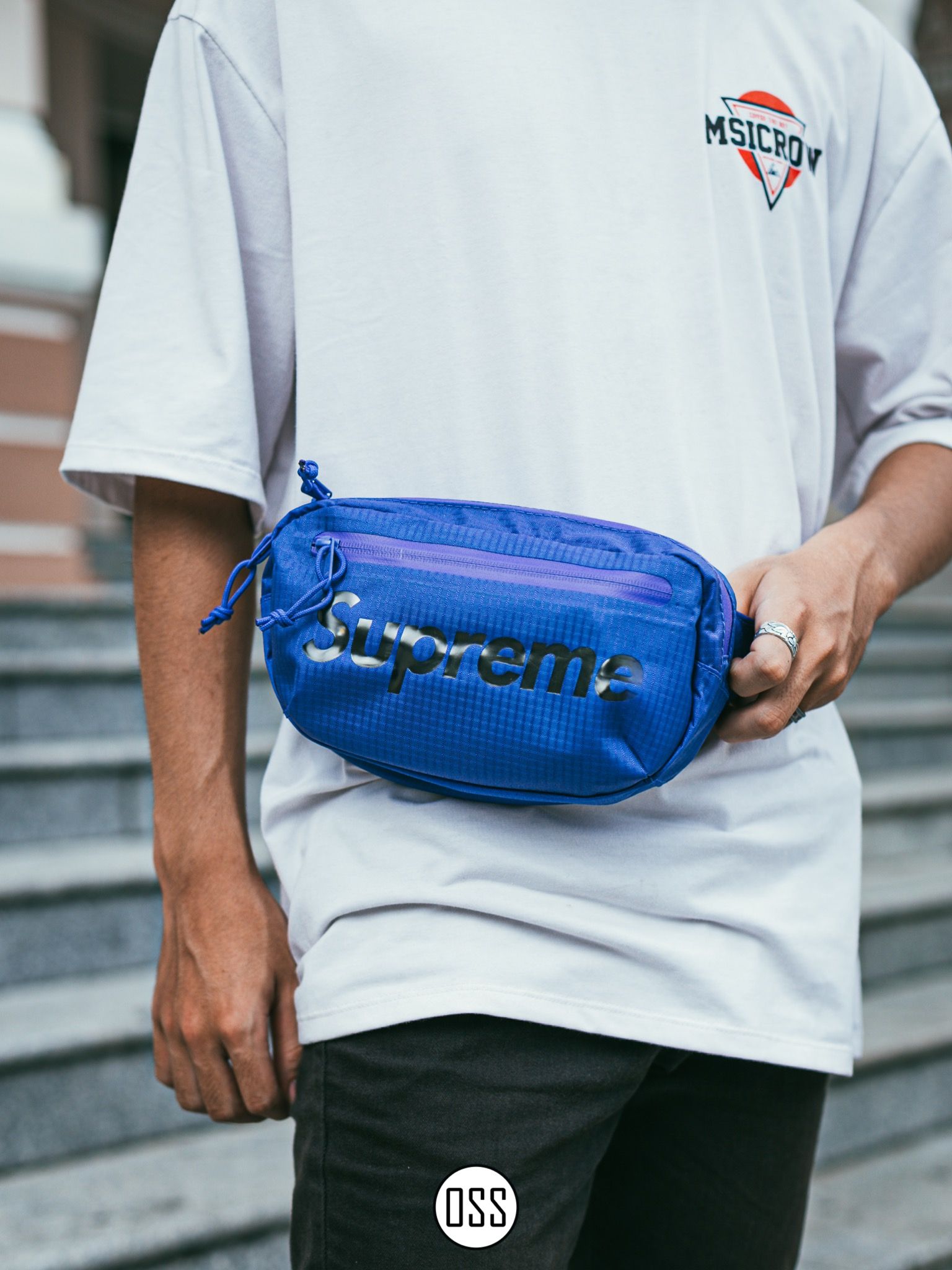 Supreme Waist Bag SS21 - Blue