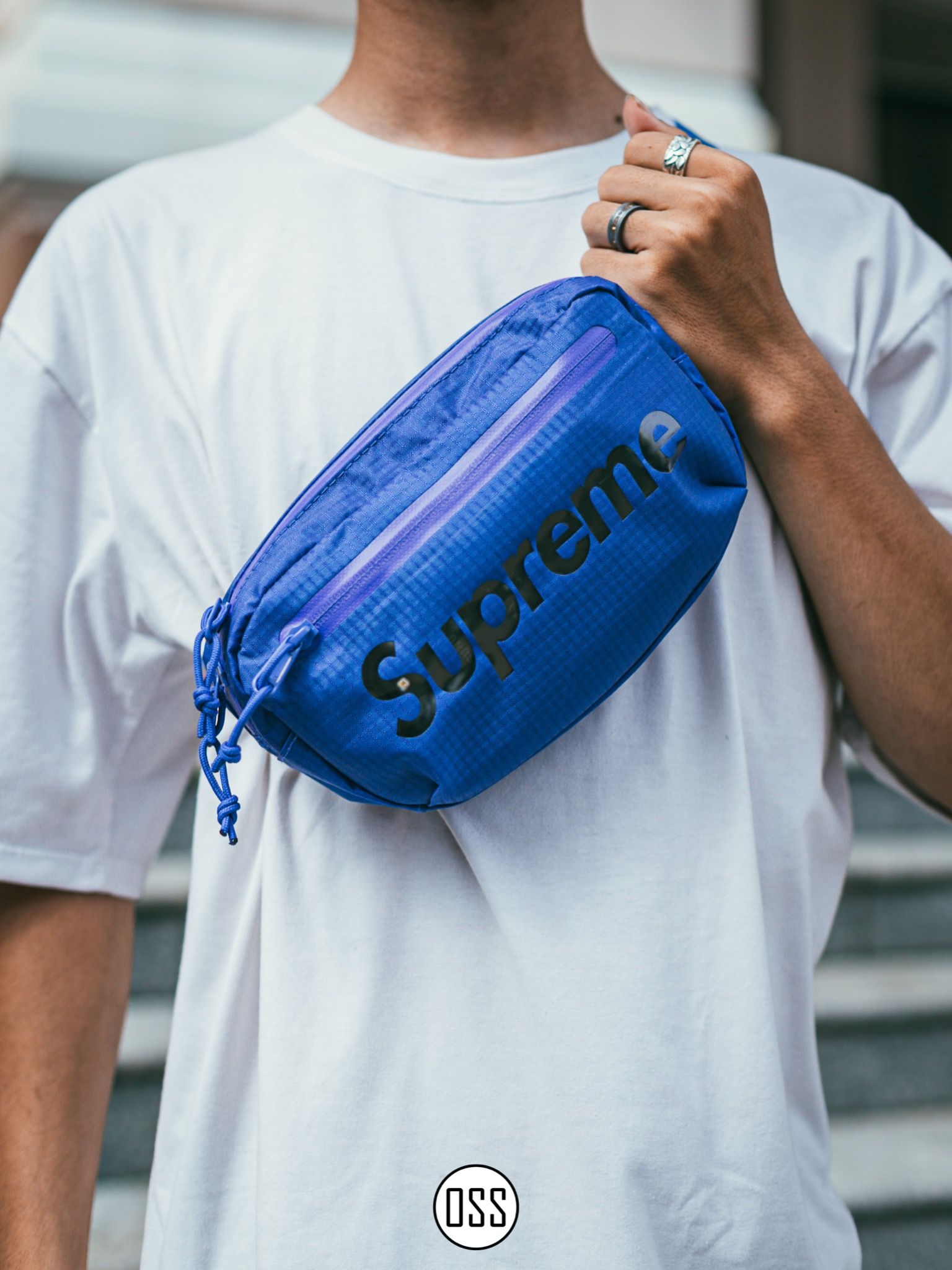 Supreme Waist Bag SS21 - Blue