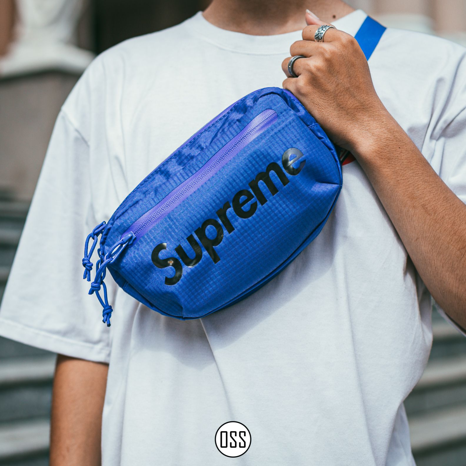 Supreme Waist Bag SS21 - Blue
