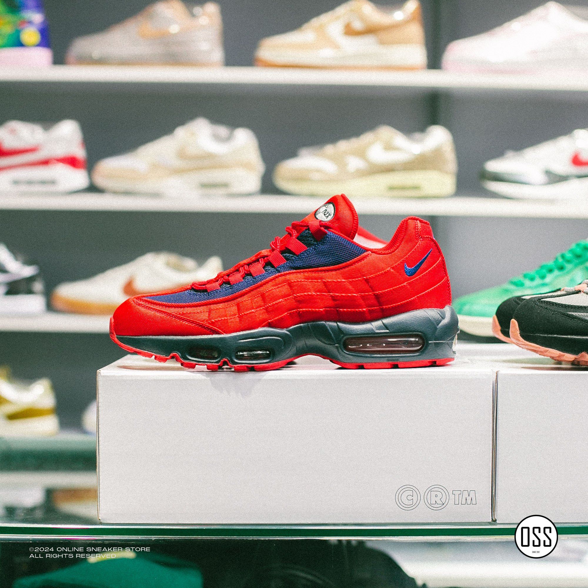 Nike Air Max 95 By You - Red / Black