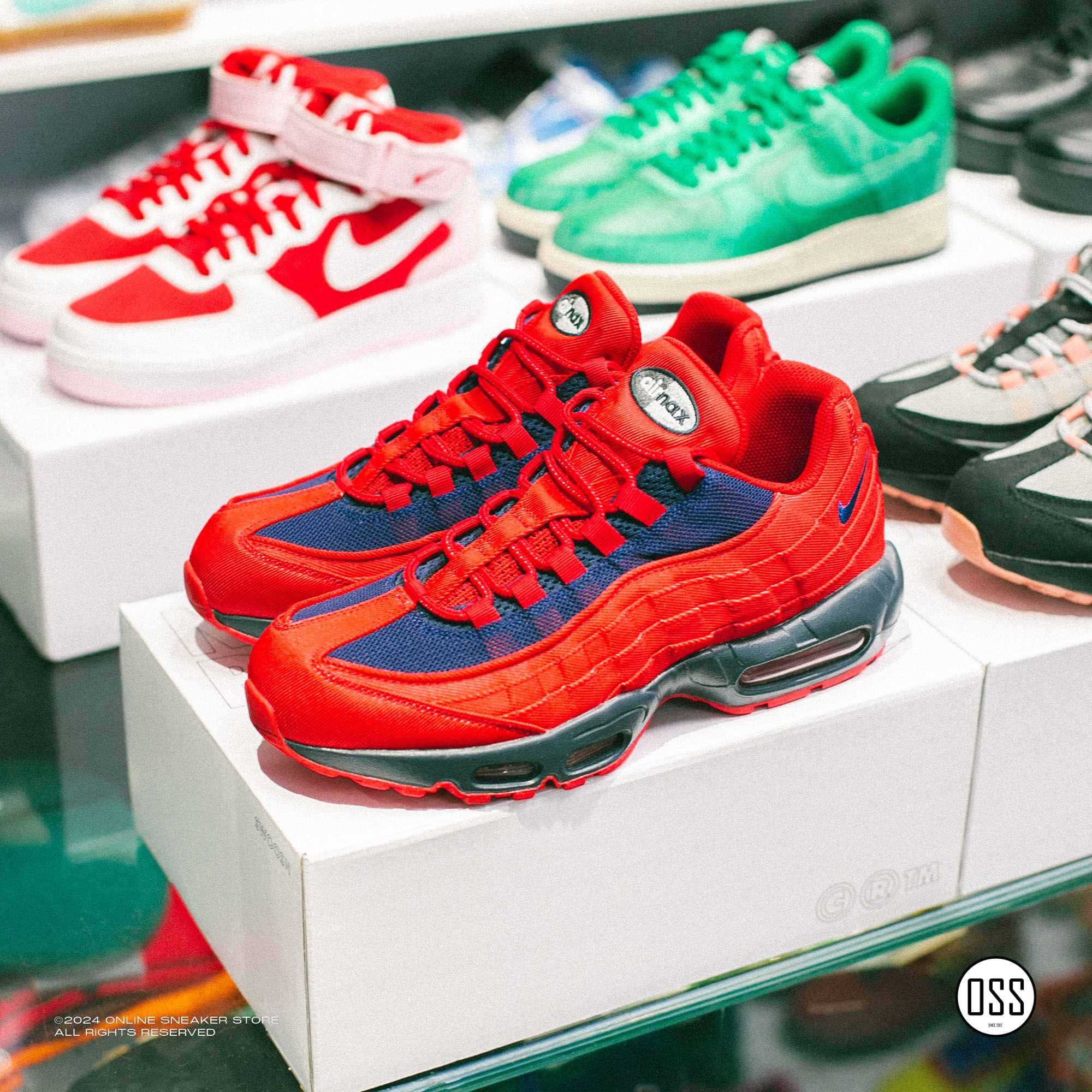 Nike Air Max 95 By You - Red / Black