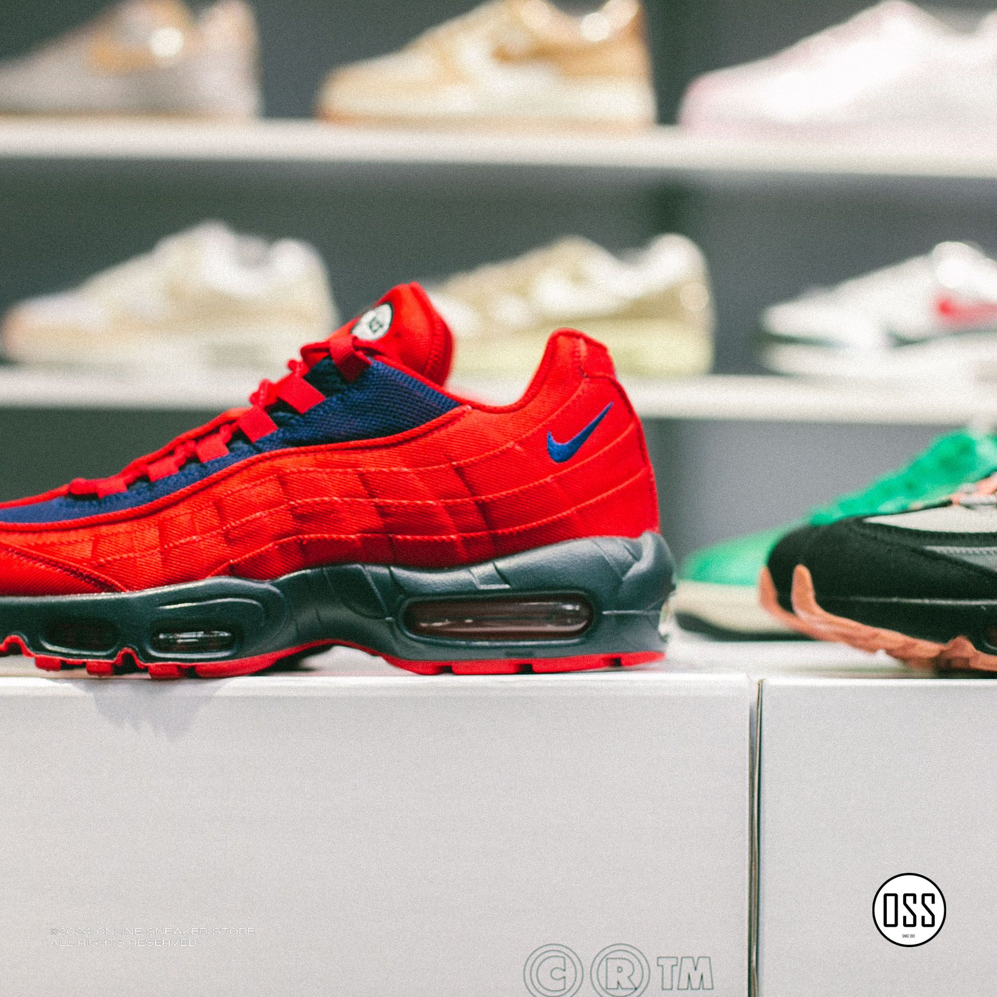Nike Air Max 95 By You - Red / Black