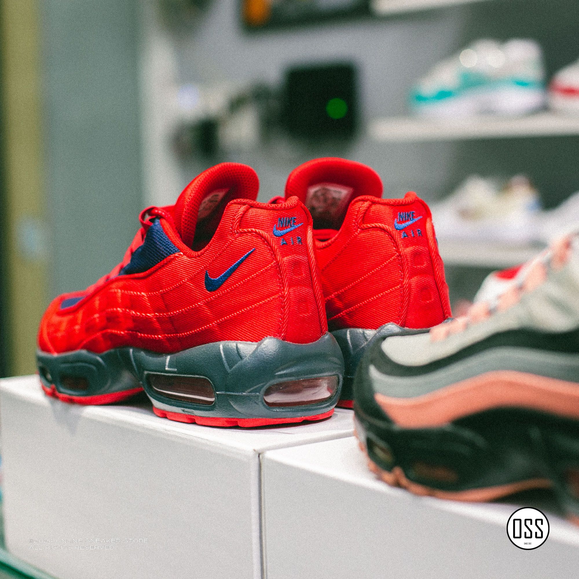 Nike Air Max 95 By You - Red / Black