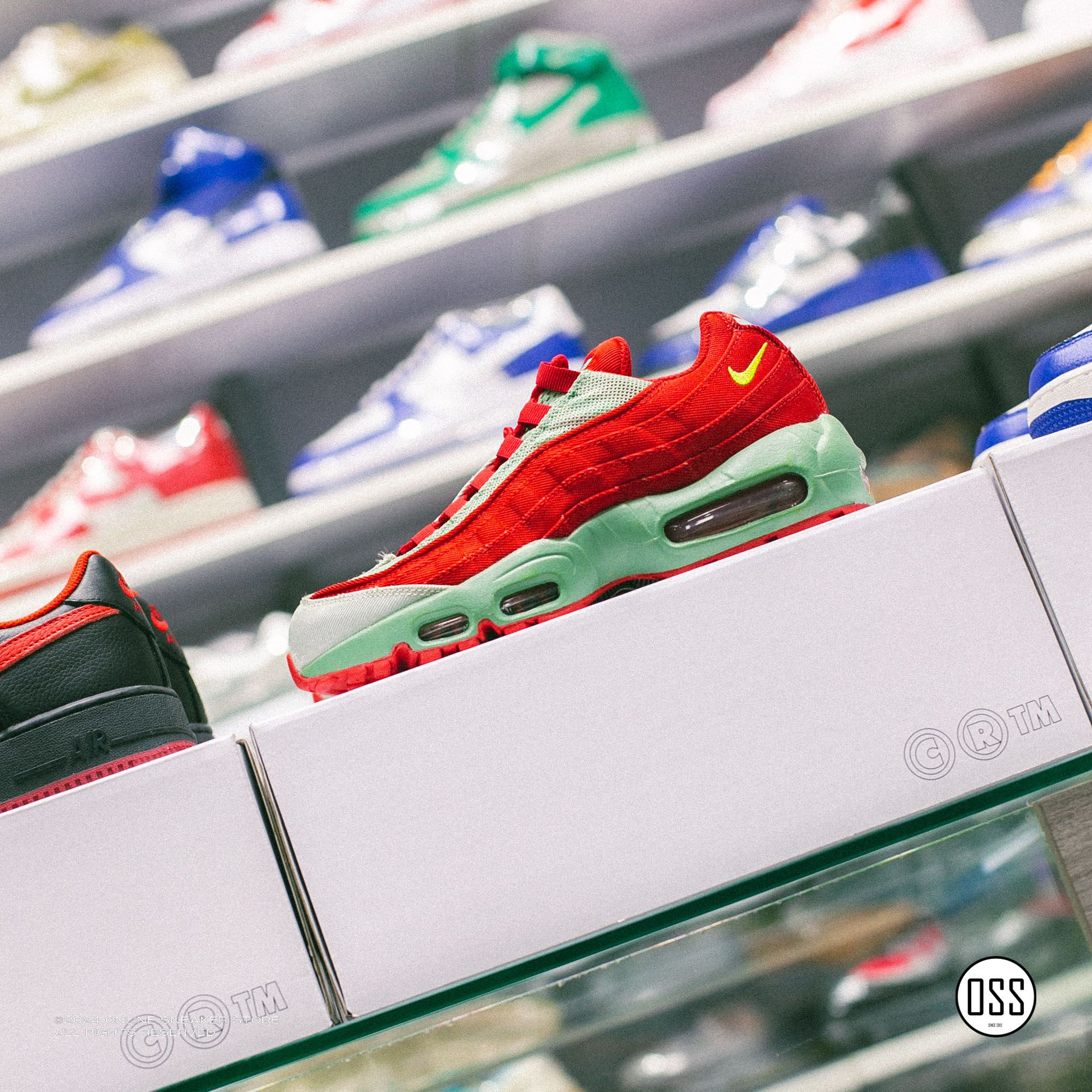 Nike Air Max 95 By You - Red / Mint