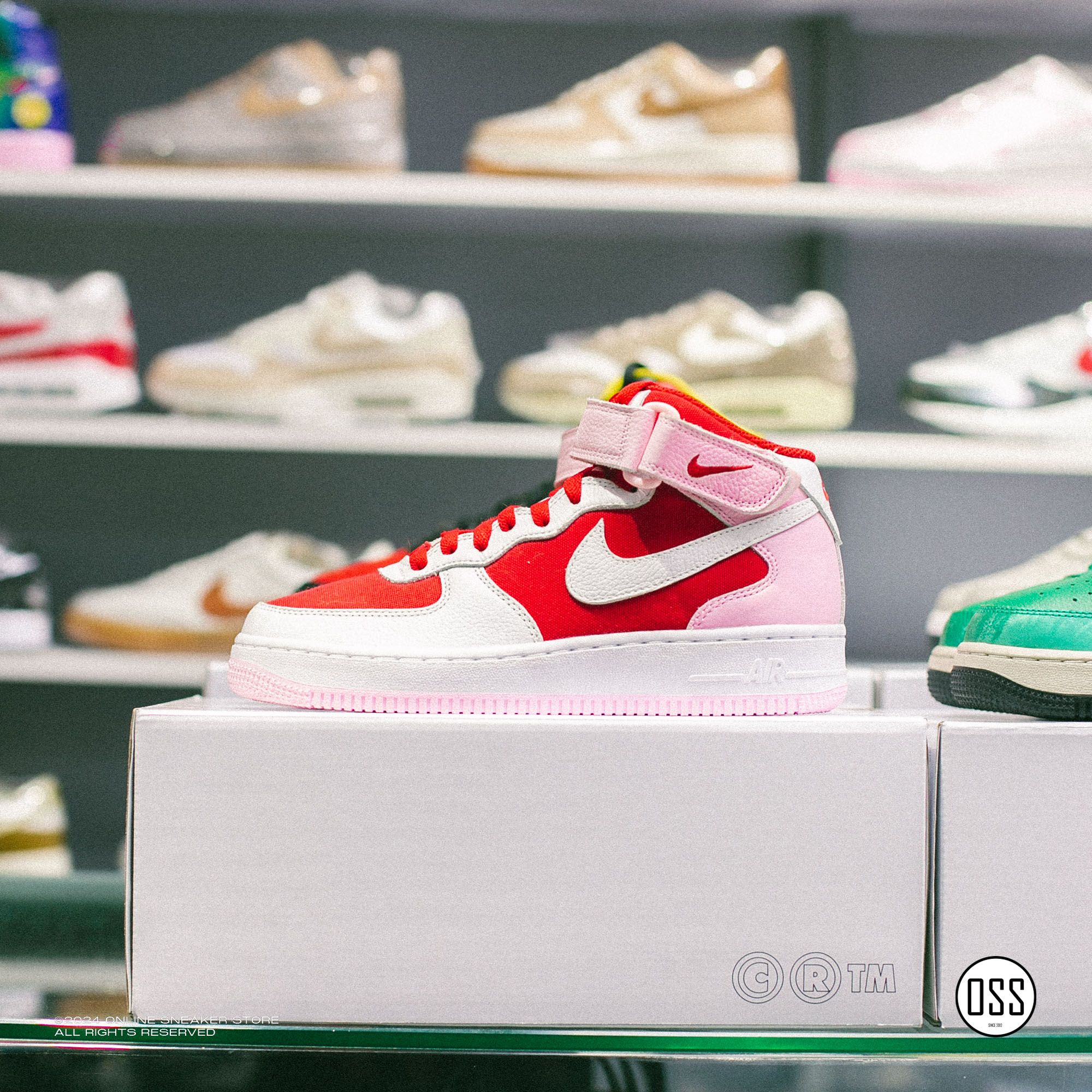 Nike Air Force 1 High By You - Bacon