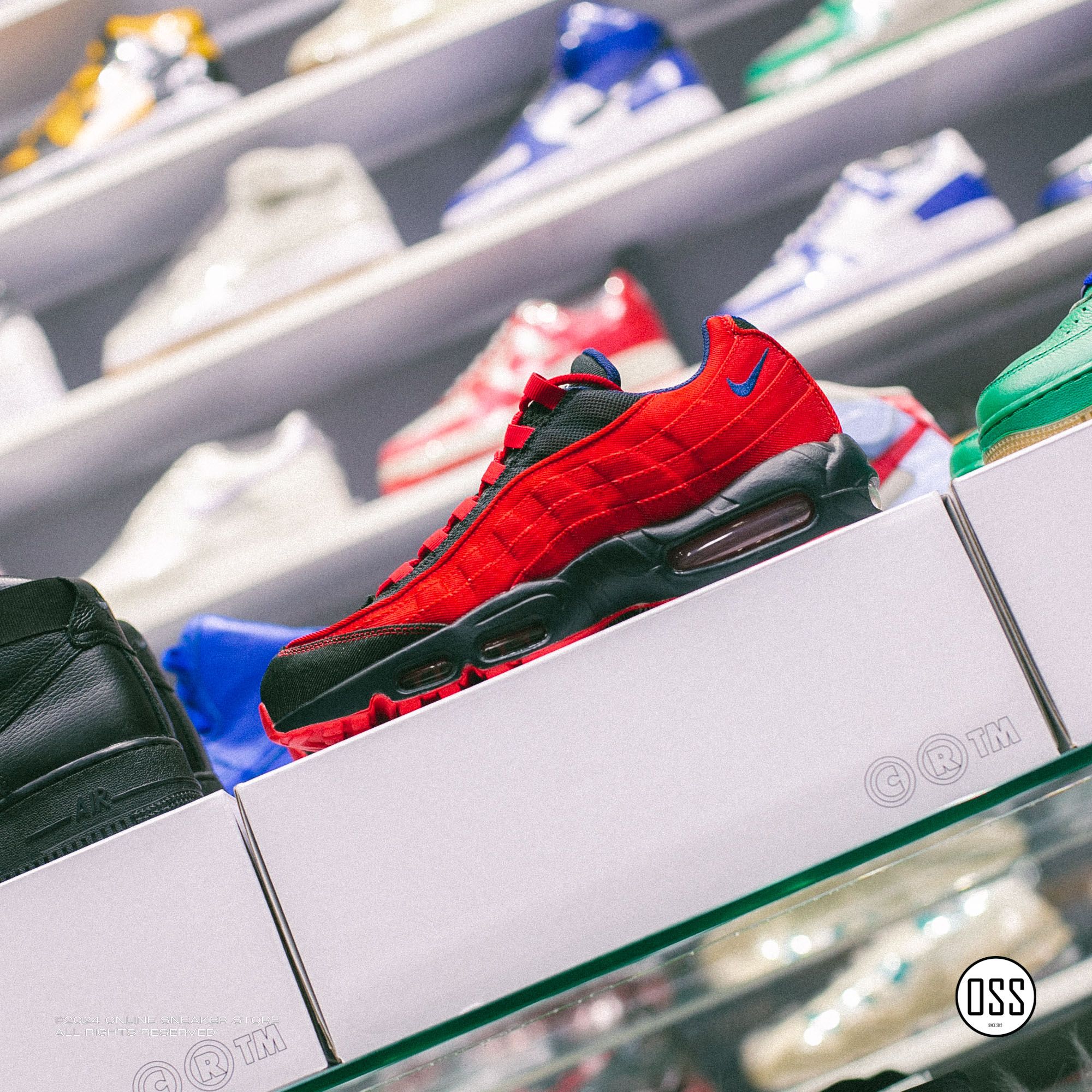 Nike Air Max 95 By You - Red / Navy