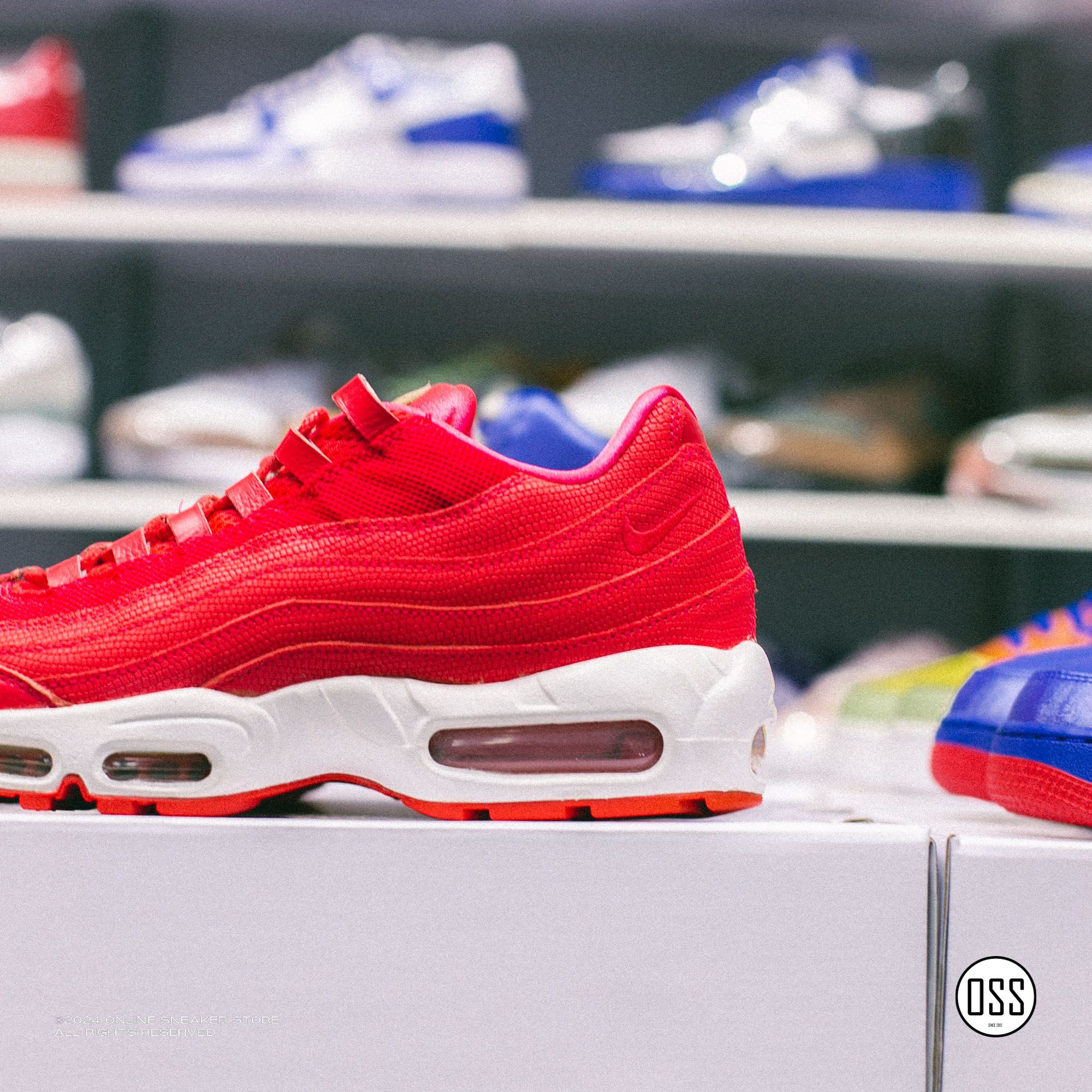 Nike Air Max 95 By You - Red / White