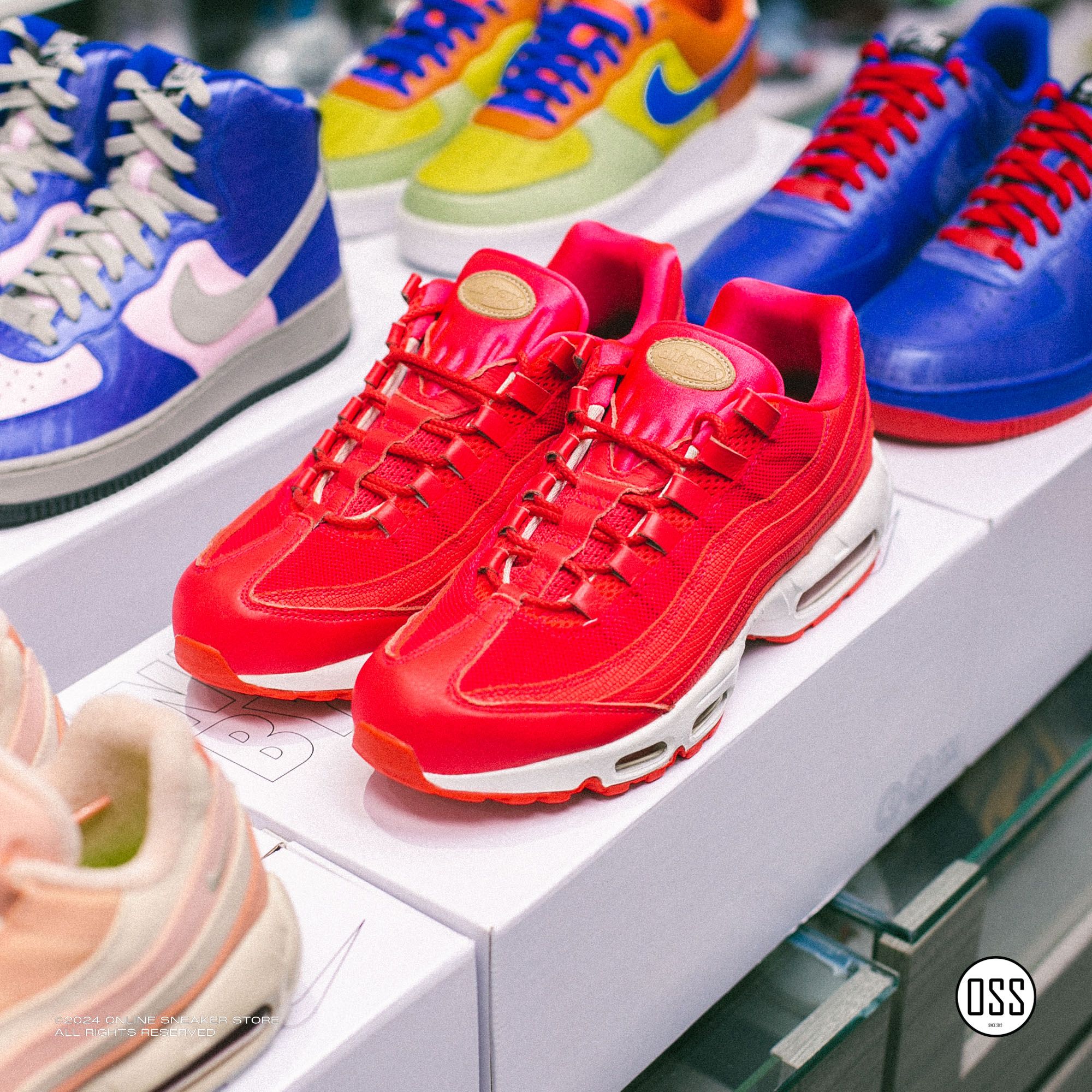 Nike Air Max 95 By You - Red / White