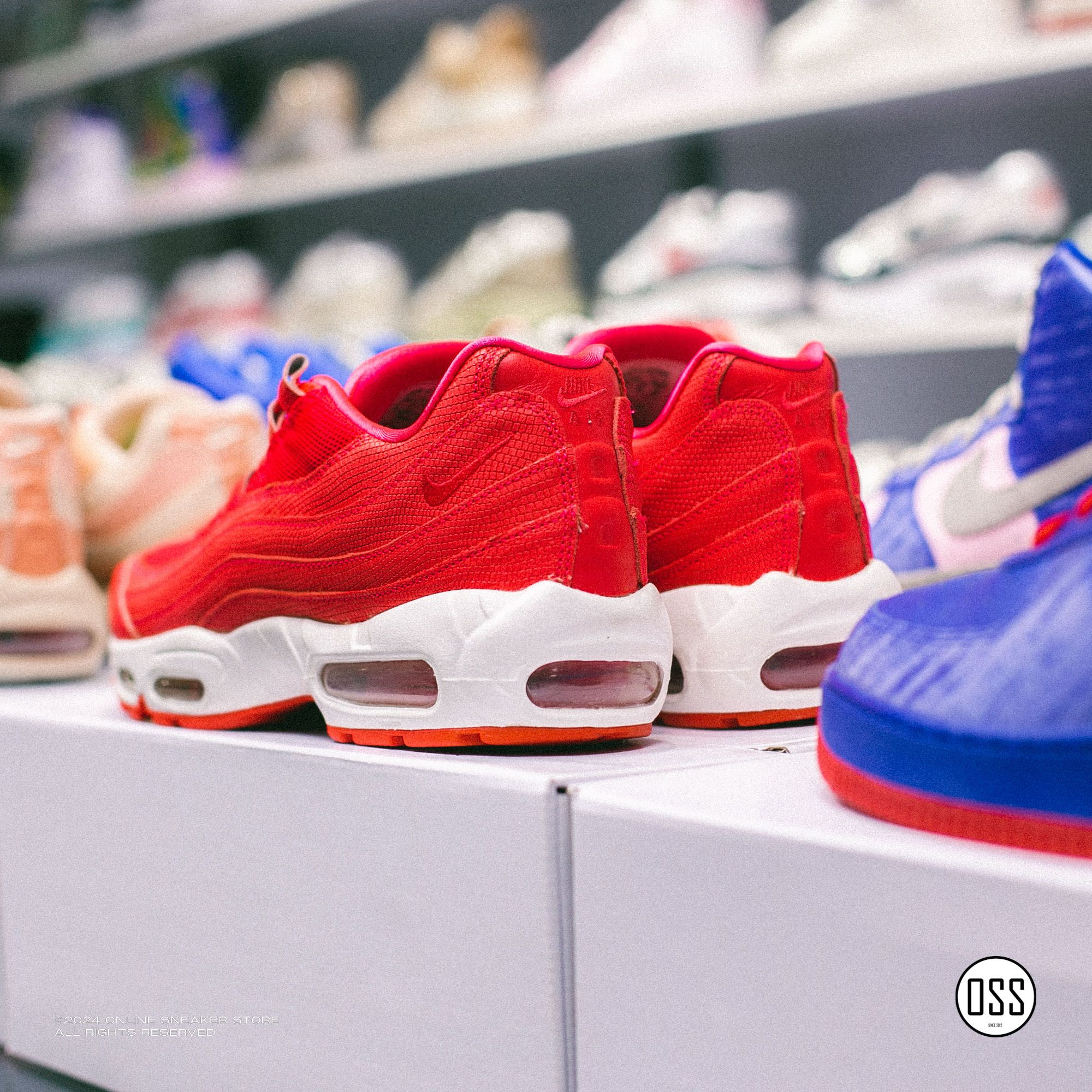 Nike Air Max 95 By You - Red / White