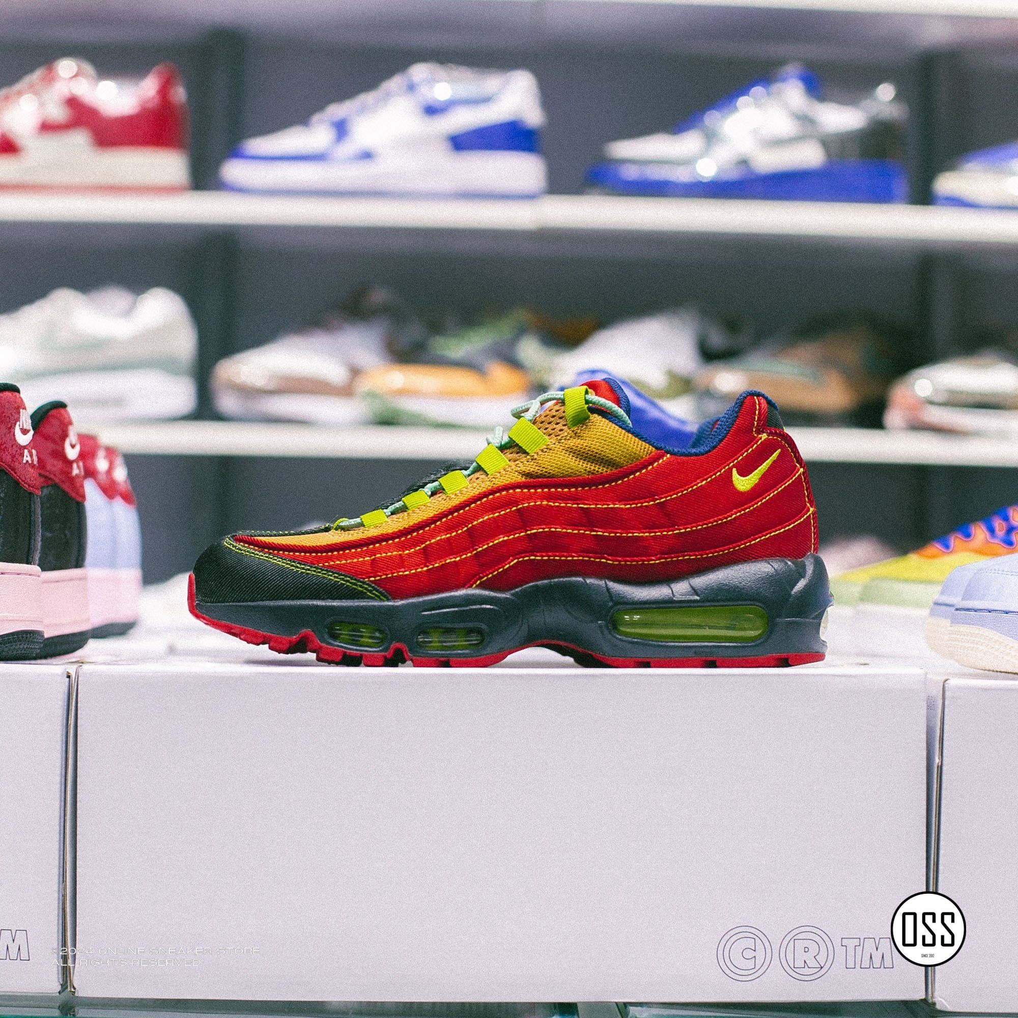 Nike Air Max 95 By You - Red / Void / Black