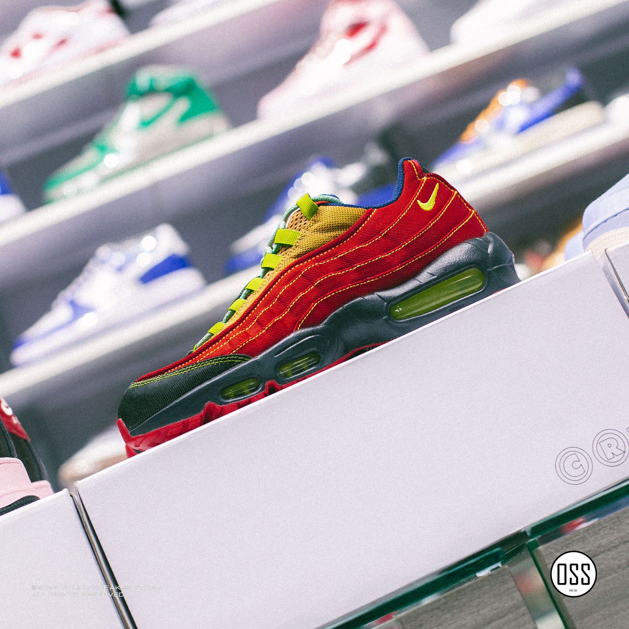 Nike Air Max 95 By You - Red / Void / Black