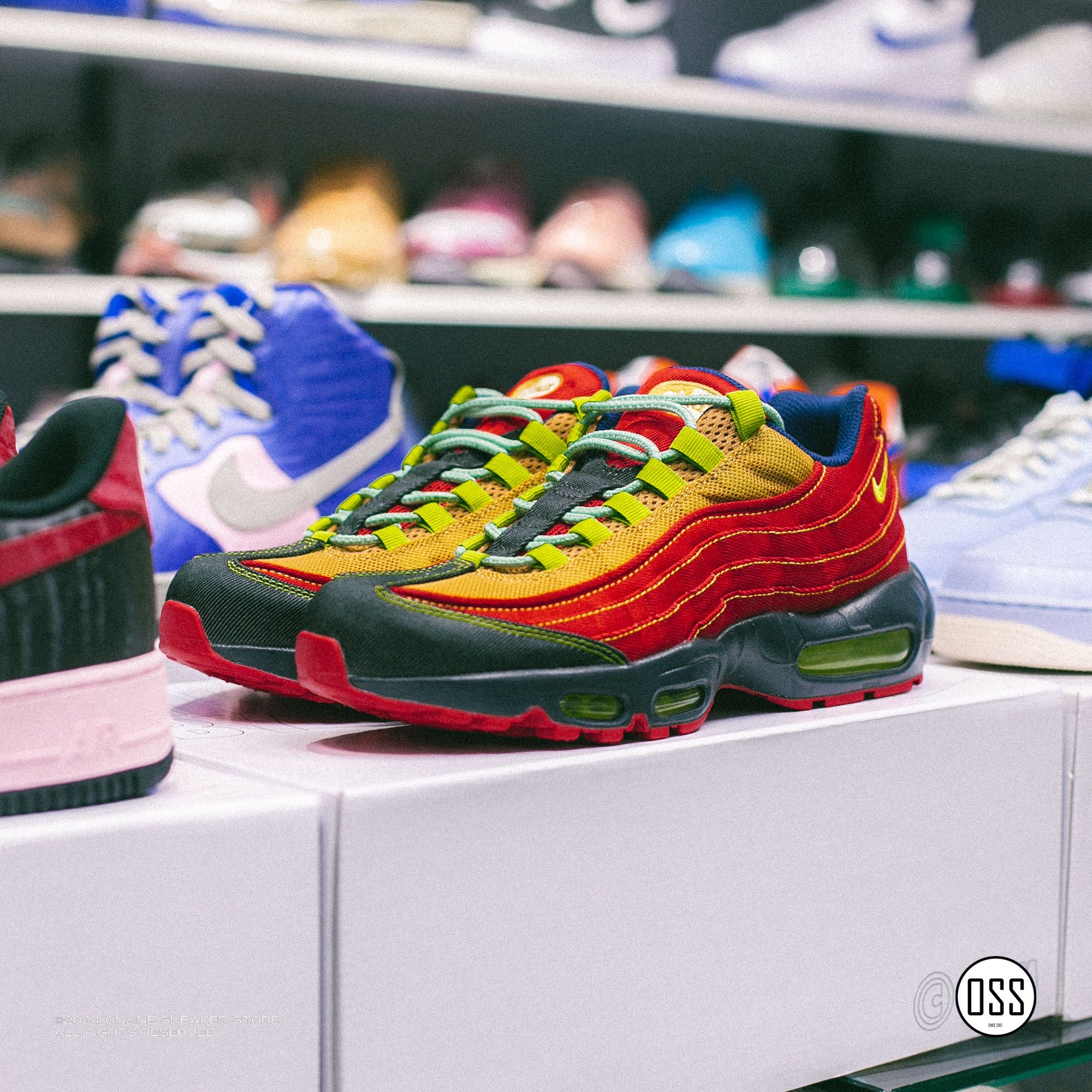 Nike Air Max 95 By You - Red / Void / Black