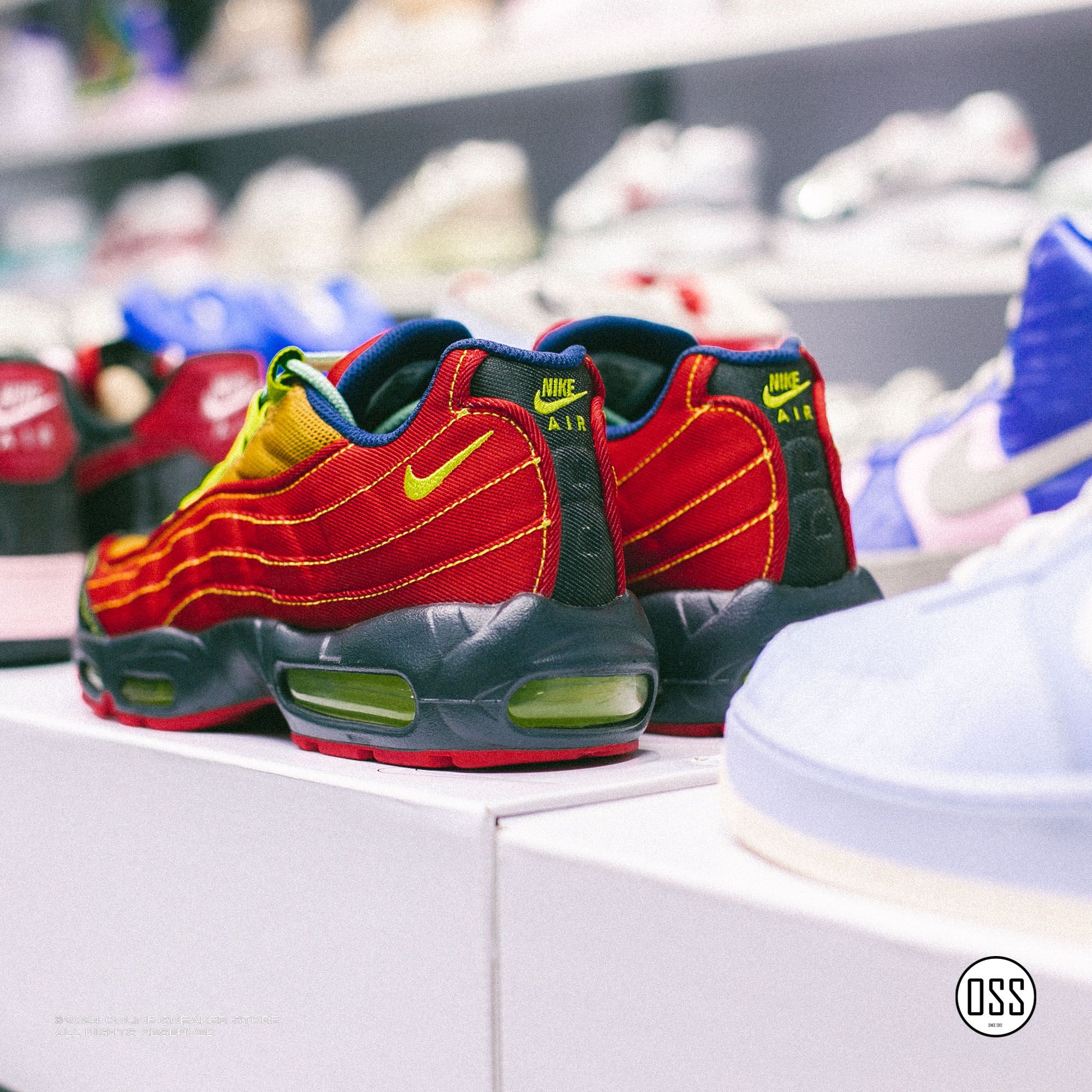 Nike Air Max 95 By You - Red / Void / Black